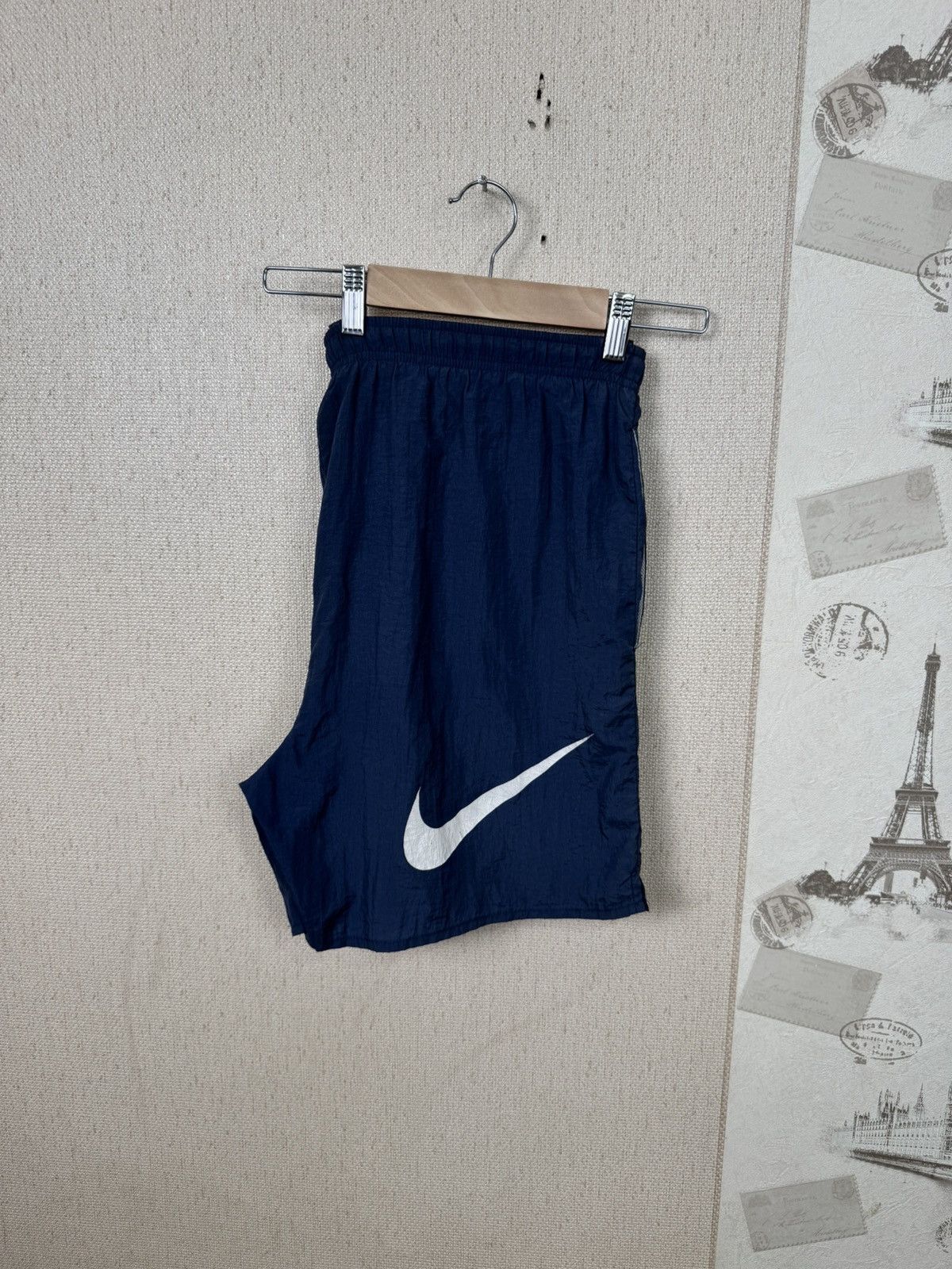 Nike Vintage Nike Shorts Swiming Trucks XL Nylon Blue Streetwear Size US 34 / EU 50 - 12 Thumbnail
