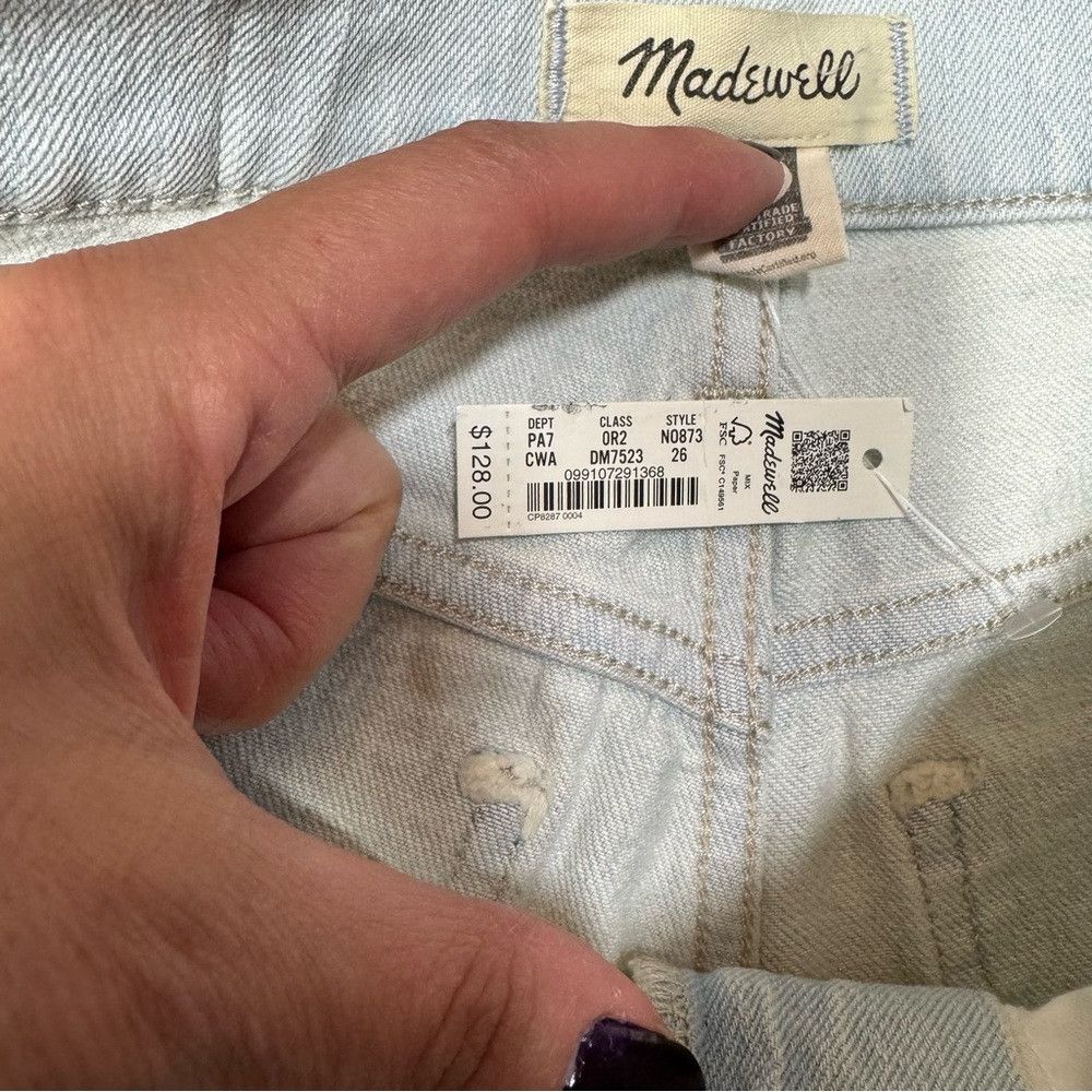Madewell NWT New $128 Madewell The Perfect Vintage Cheshunt Wash Jea Size 26" / US 2 / IT 38 - 6 Thumbnail