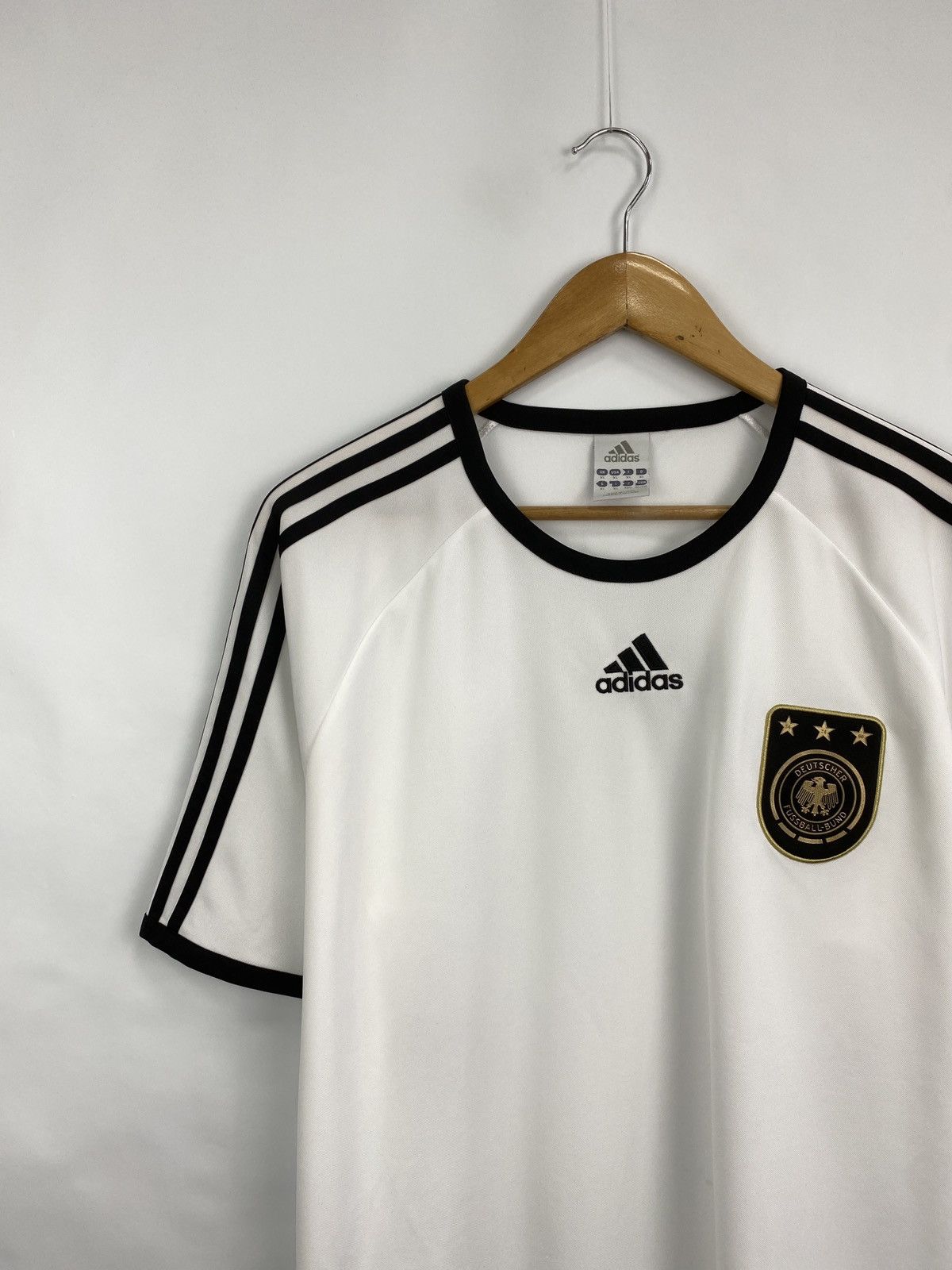 Adidas 🇩🇪 Adidas Germany 2009 Jersey Soccer T-Shirt Deutscher Rare Size US XL / EU 56 / 4 - 2 Thumbnail