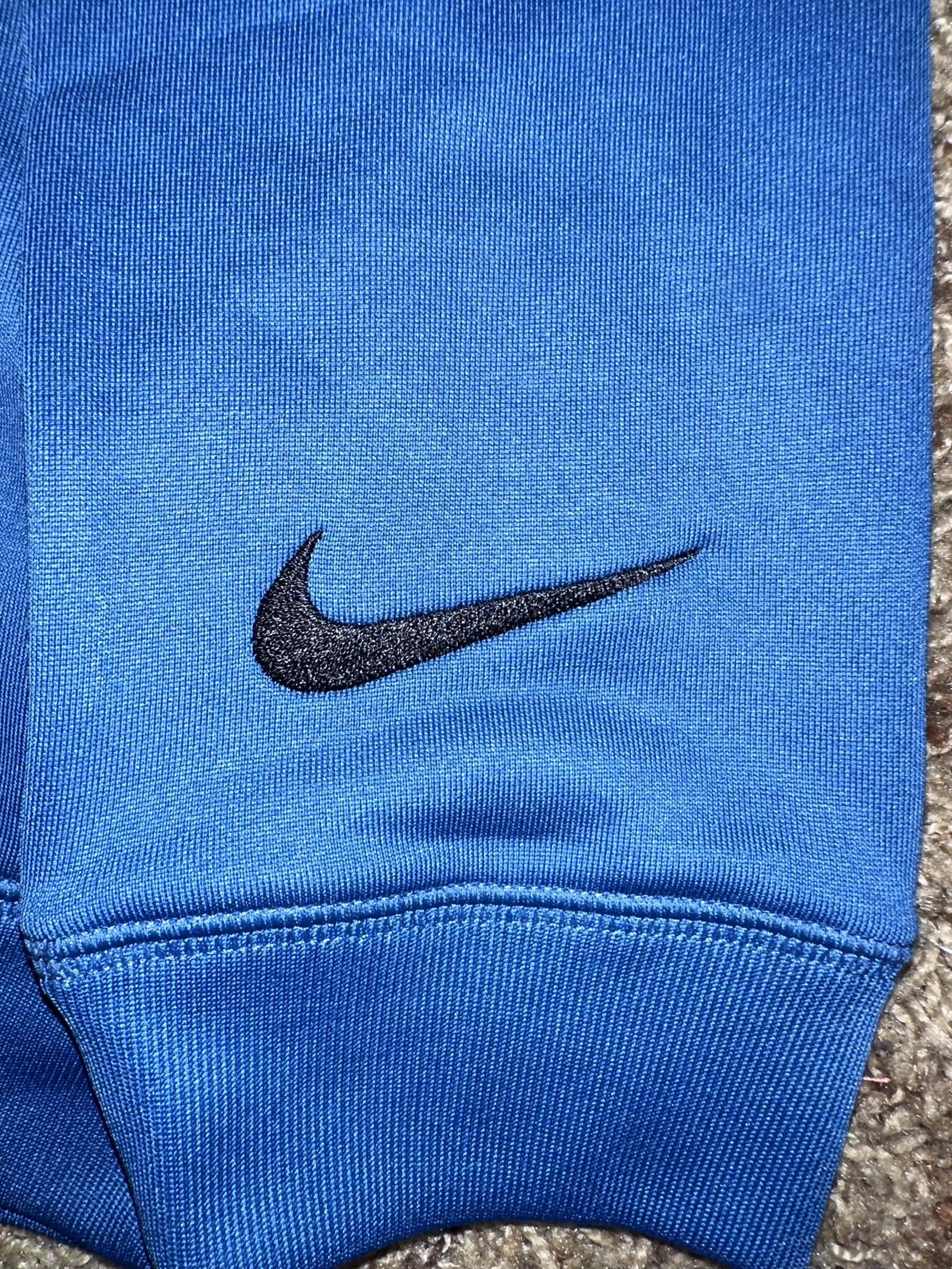 Nike Nike Big Kids (Boy’s) Dri-Fit FC Libero Football Blue Hooded Sweatshirt Size US M / EU 48-50 / 2 - 5 Thumbnail