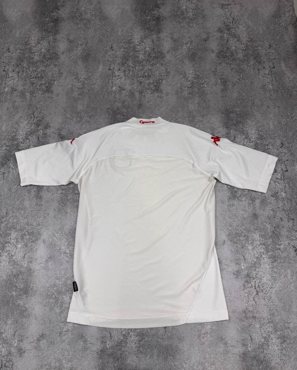 Kappa Kappa Wales Away Football Shirt 2004-06 Men White Size M Size US S / EU 44-46 / 1 - 6 Thumbnail