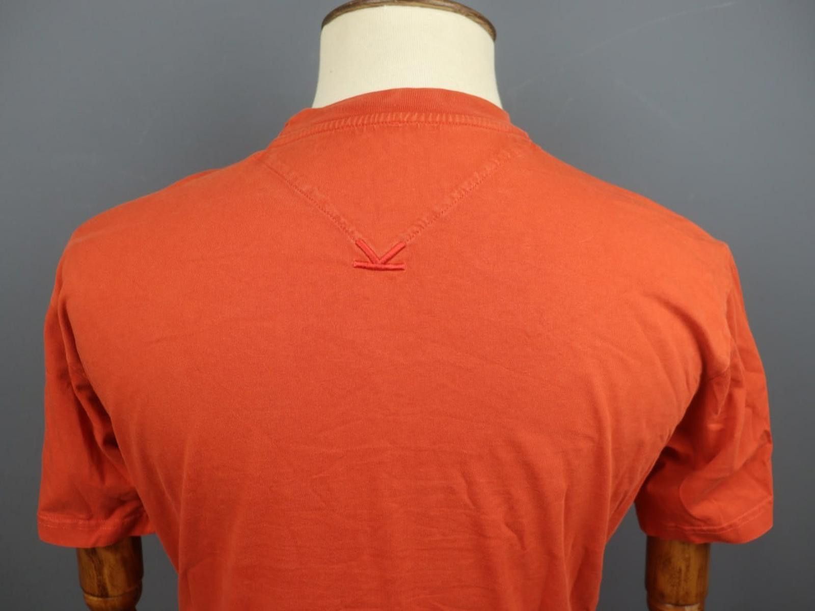 Kenzo Kenzo Orange Crew Neck Casual Pullover Tee Shirt Size M Size US M / EU 48-50 / 2 - 5 Thumbnail