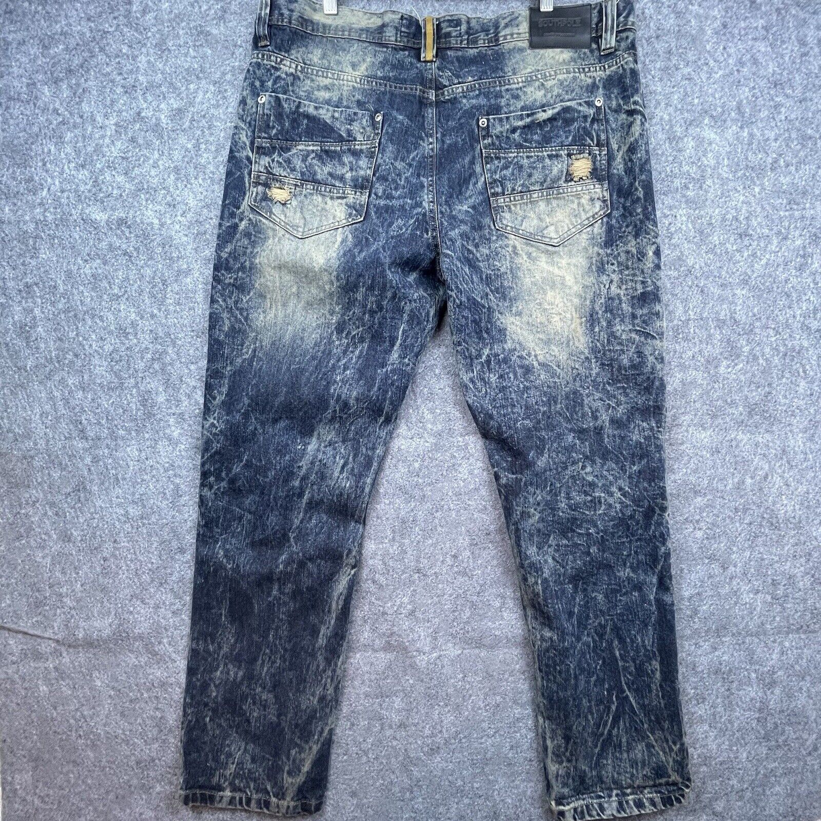 Southpole Southpole Jeans Mens 38 Y2K Streetwear Acid Ripped Thrashed Size US 38 / EU 54 - 3 Thumbnail