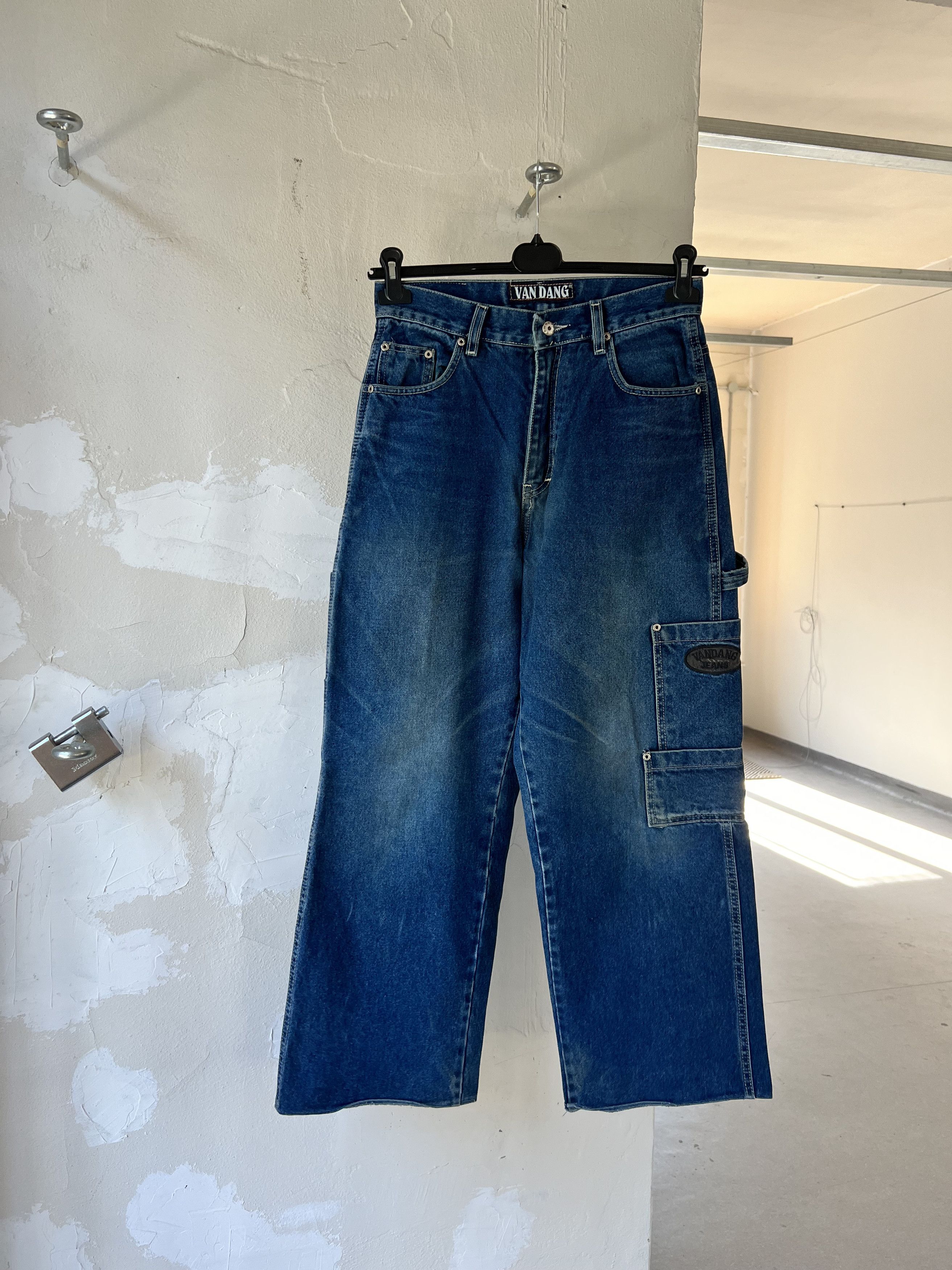 Unsound Rags Van Dang Vintage Heeavy Chicago Denim Painter Cargo Jeans Size US 32 / EU 48 - 3 Thumbnail