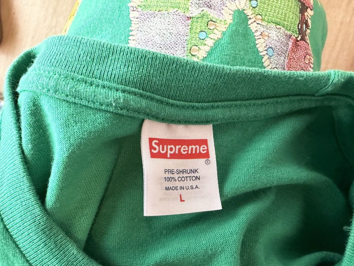 Supreme Camiseta Supreme verde con graphic logo – Talla L – 9/10 Size US L / EU 52-54 / 3 - 3 Thumbnail