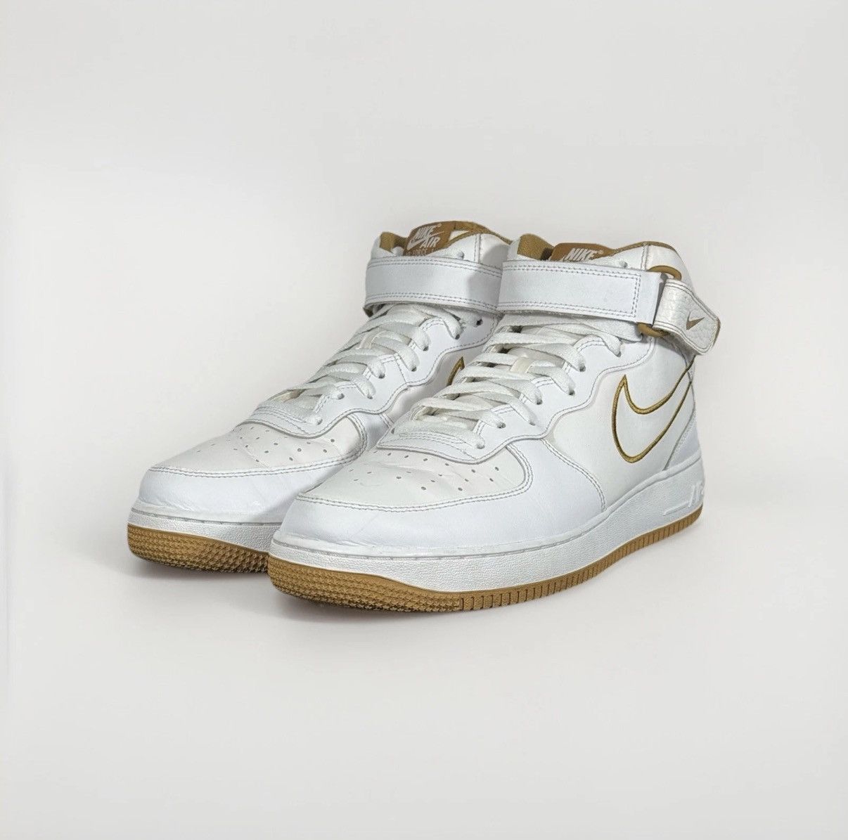 Nike Nike Air Force 1 Mid ‘07 “white Bronze” 2018 Size 11.5 Size US 11.5 / EU 44-45 - 3 Thumbnail