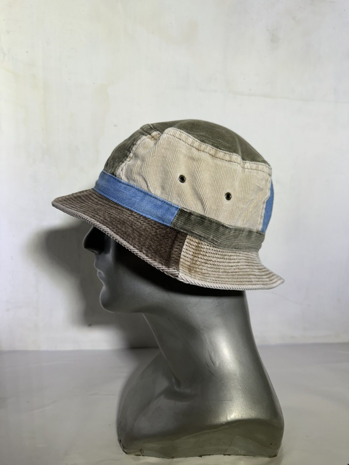 Kapital Kapital Colorblock Patchwork Bucket hats Size ONE SIZE - 1 Thumbnail