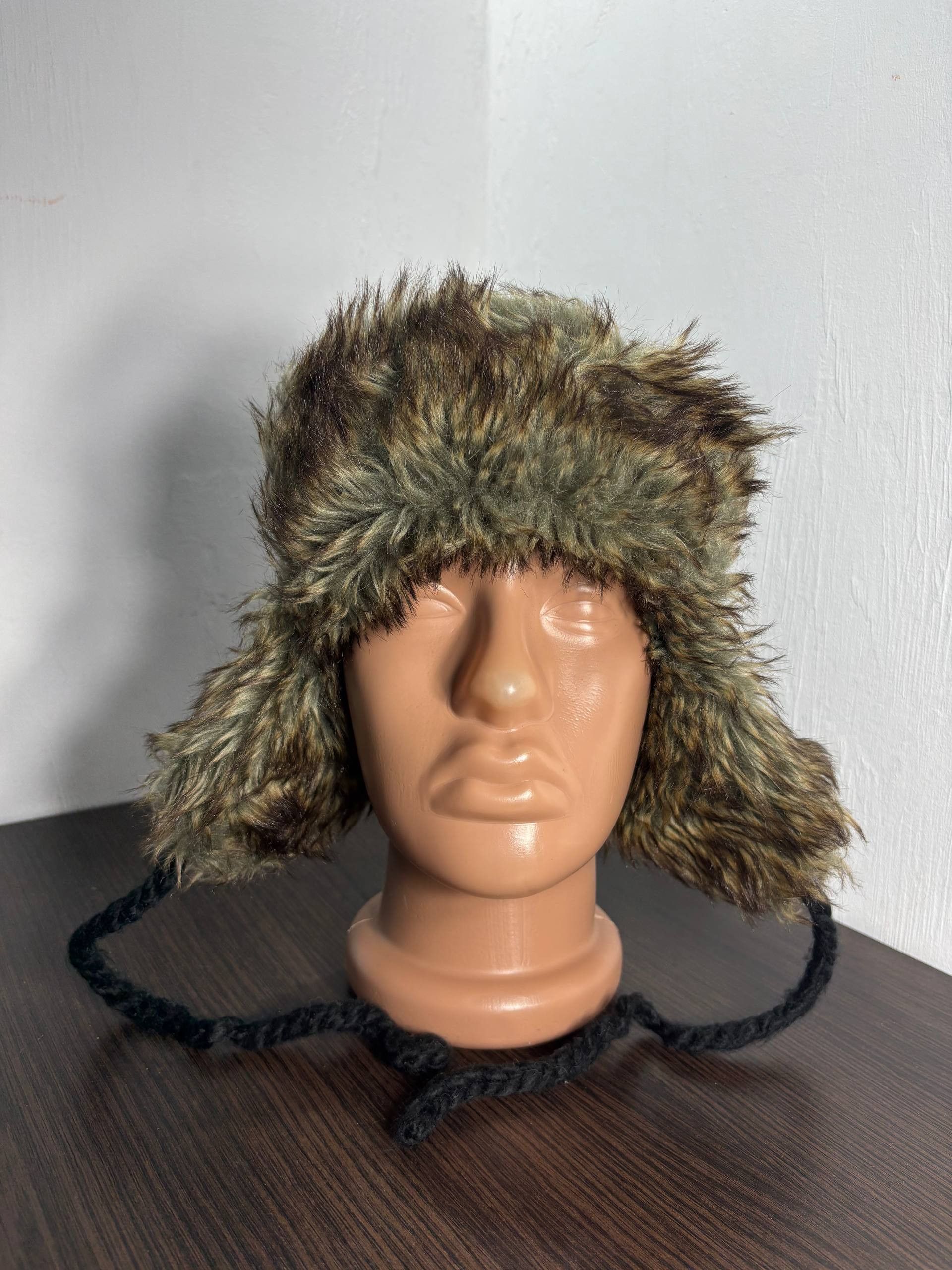 Hysteric Glamour Y2K Fur Fuzzy Opium Glamour Trapper Ushanka Hat Size ONE SIZE - 1 Thumbnail