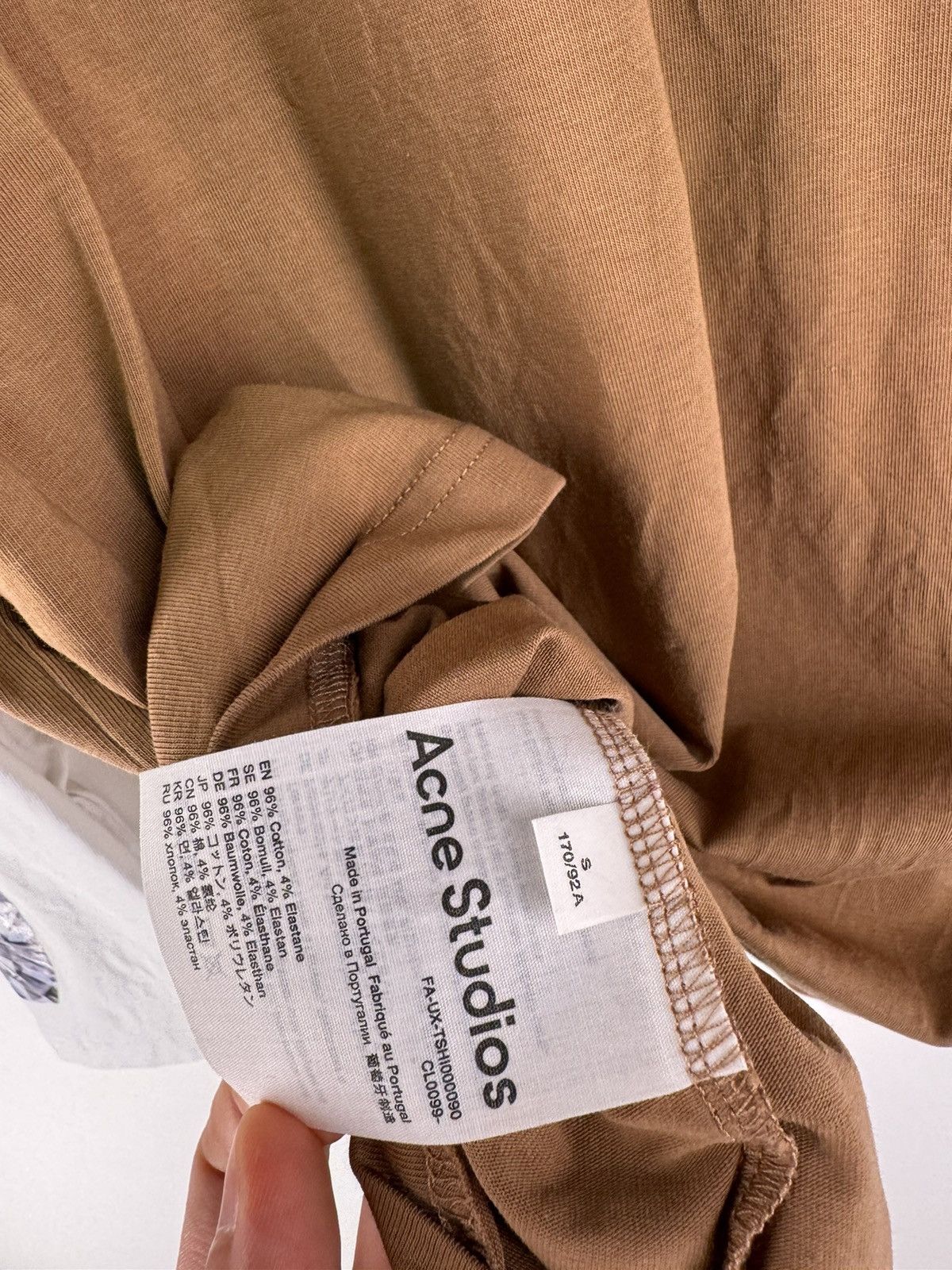 Acne Studios Acne Studios Brown Layered Diamonds Long-sleeve Tee Size US S / EU 44-46 / 1 - 7 Thumbnail