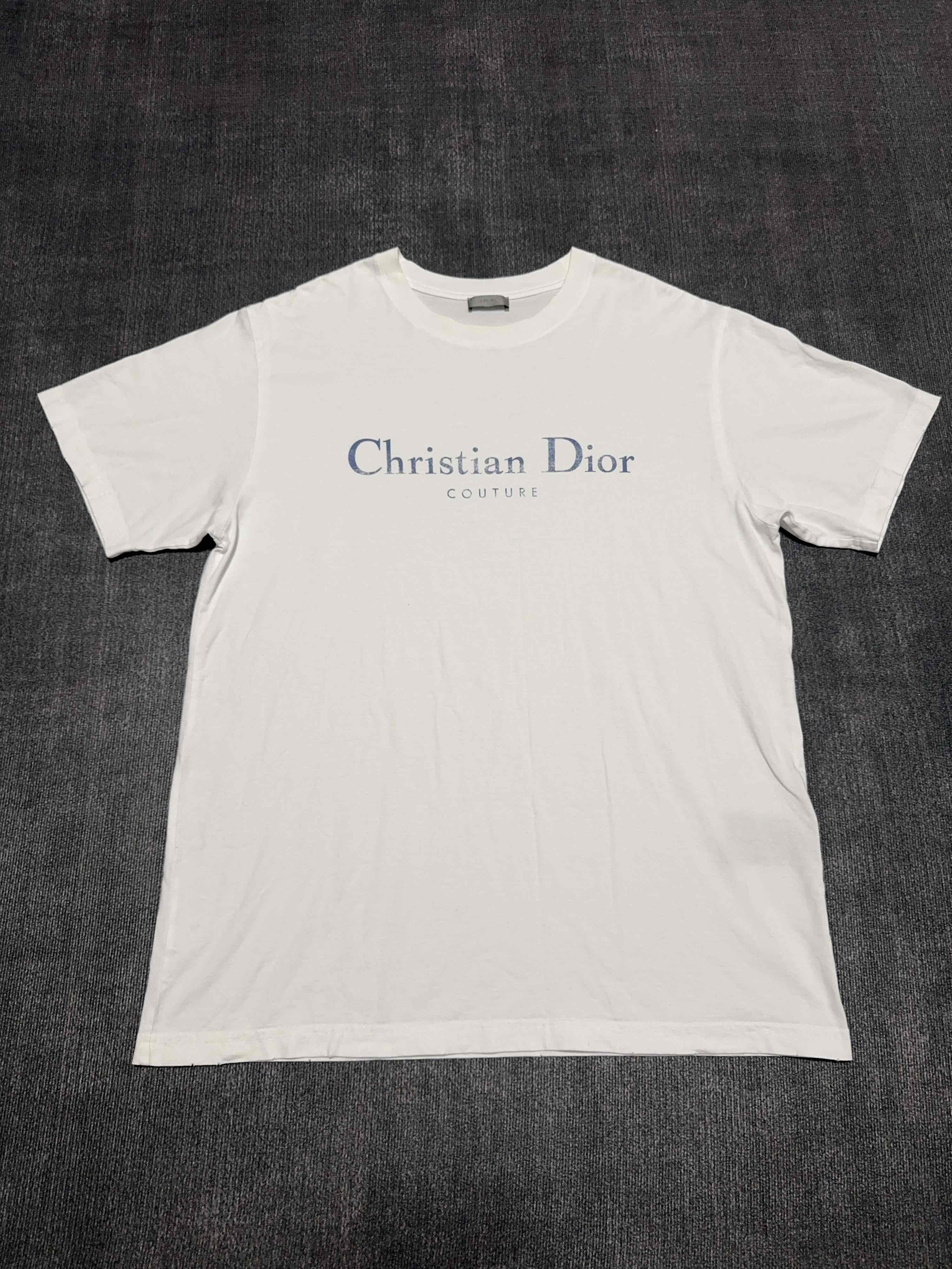 Dior Dior Christian Dior Couture Logo T-Shirt Size L Size US L / EU 52-54 / 3 - 1 Thumbnail
