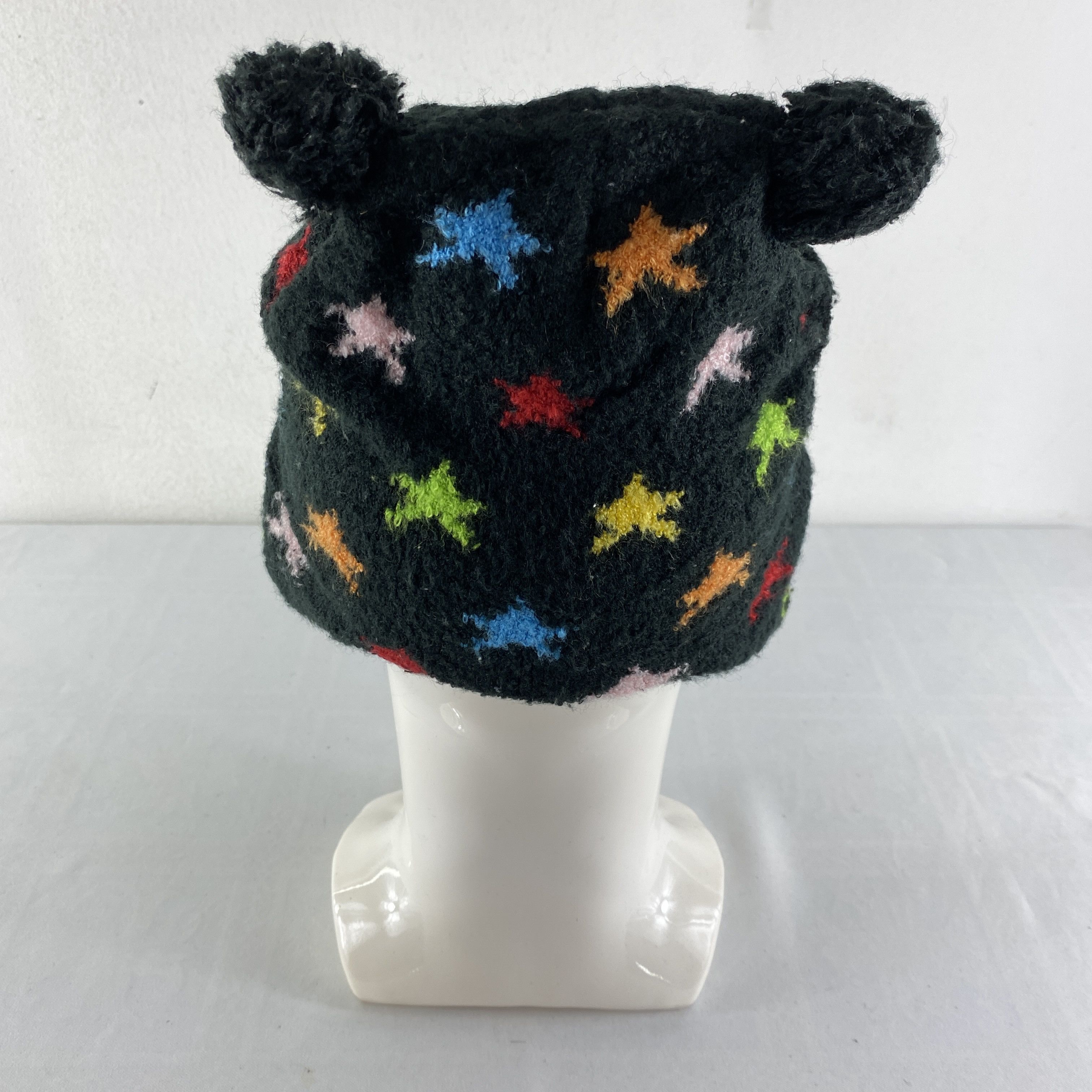 Japanese Brand Colorful Stars Snow Cap Hat Beanie -BN637 Size ONE SIZE - 3 Thumbnail
