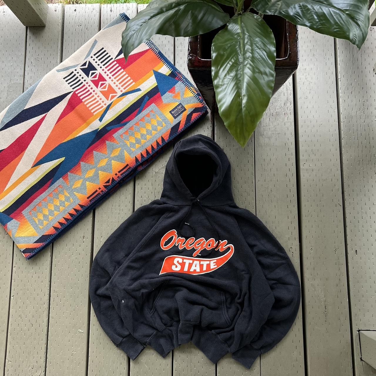 Vintage Vintage Oregon state beavers hoodie faded black 80s Size US M / EU 48-50 / 2 - 4 Thumbnail