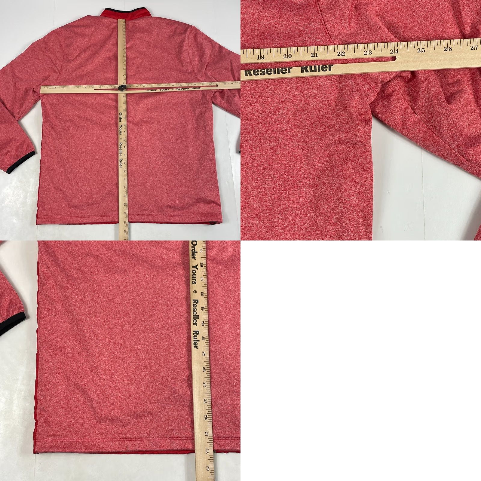 Nike Nike Jacket Mens Large Red Golf Full Zip Ultralight Lined Golfing Mock Size US L / EU 52-54 / 3 - 9 Thumbnail