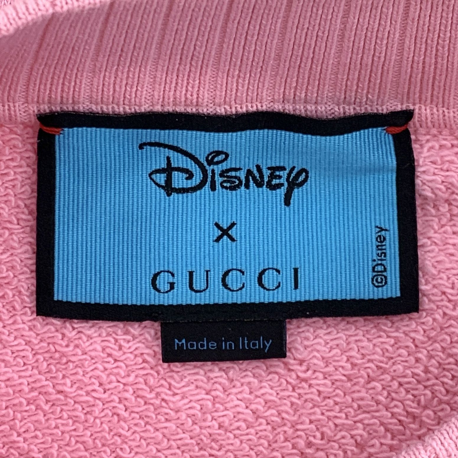 Gucci Gucci Pink Donald Duck Print Sweatshirt (Size S) Size S / US 4 / IT 40 - 3 Thumbnail