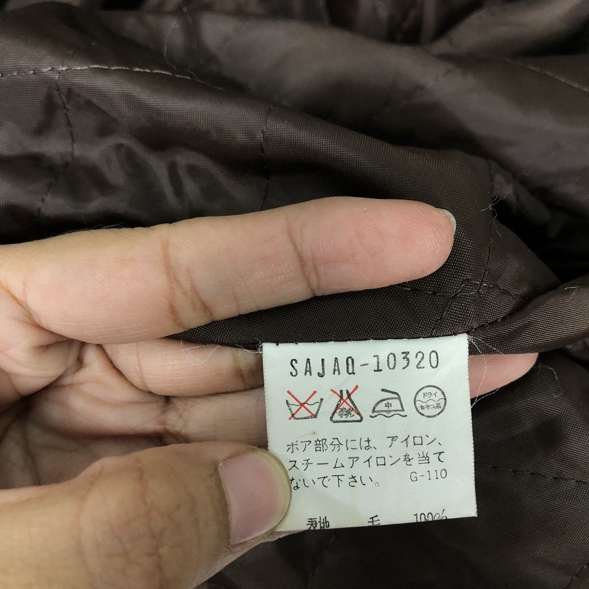 Japanese Brand 🔥Vintage Wool Bomber Jacket Sim Club 1994 Issey Miyake Size US M / EU 48-50 / 2 - 15 Thumbnail