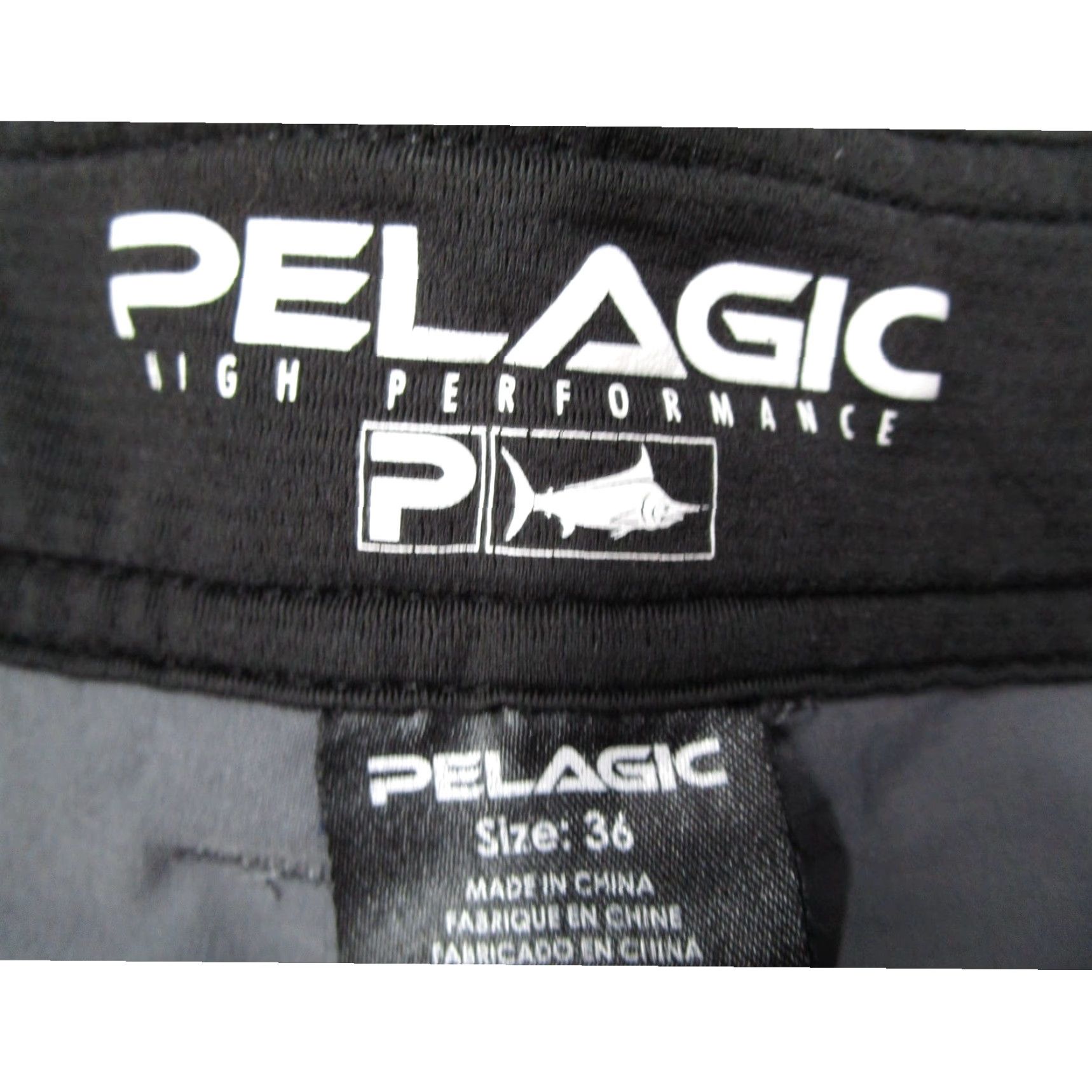 Vintage Pelagic Mens Fishing Shorts Size 36 Gray High Performance Cargo Hybrid 61226 Size US 36 / EU 52 - 2 Thumbnail