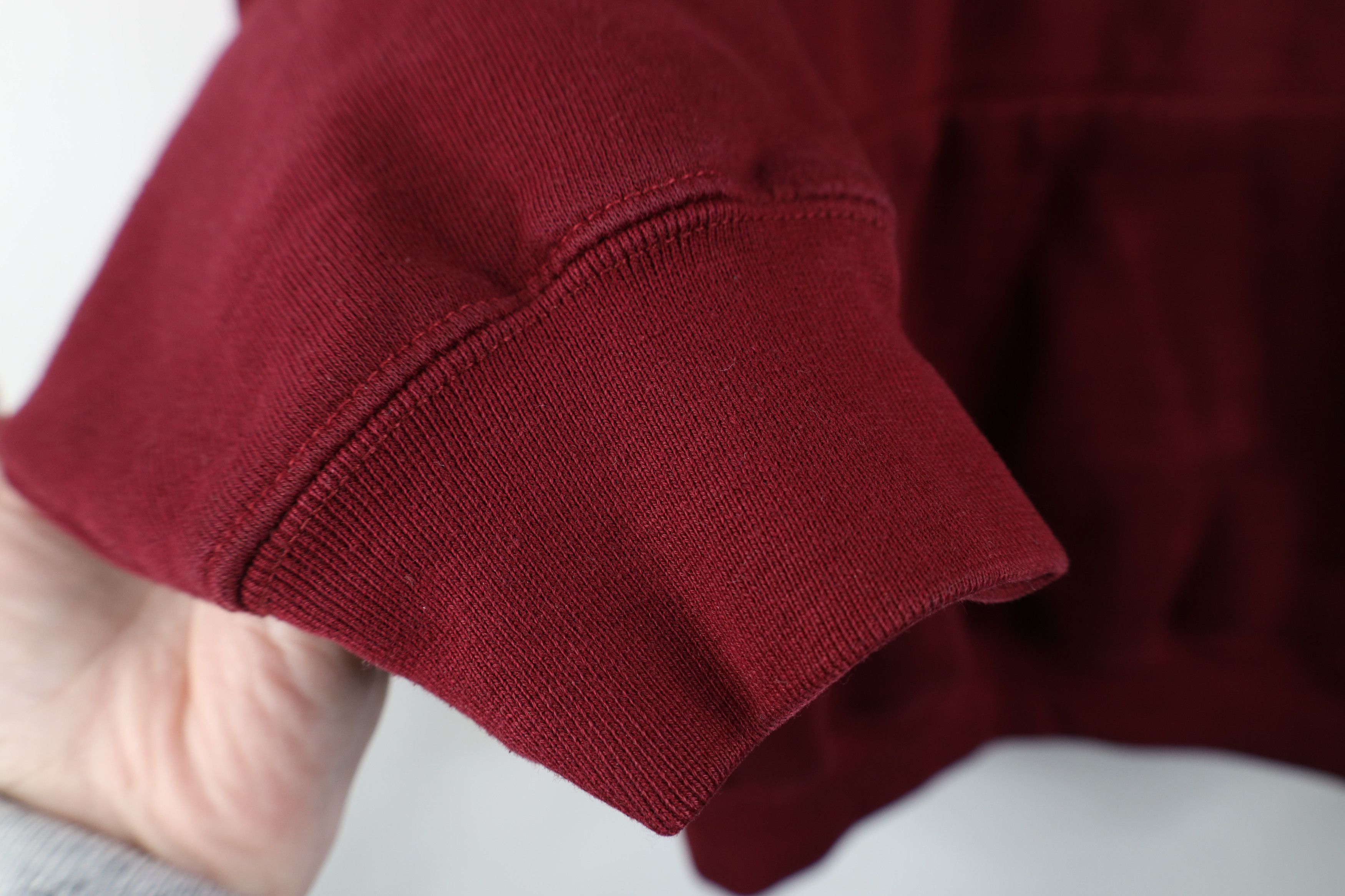 Vintage Vintage 90s Y2K Streetwear Heavyweight Hoodie Sweatshirt Red Size US XL / EU 56 / 4 - 9 Thumbnail