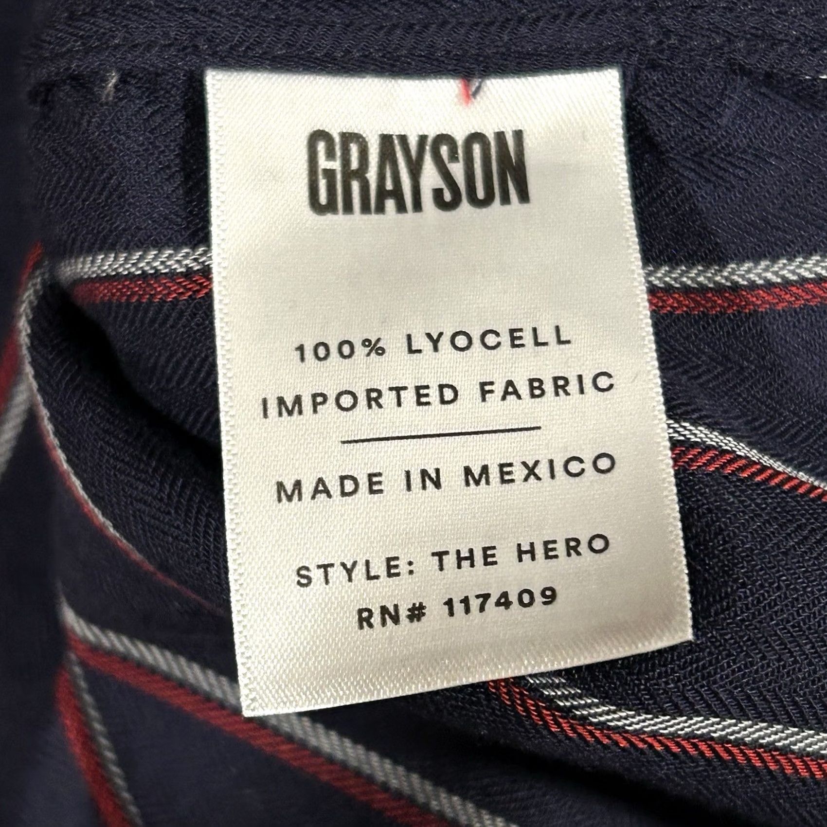 Vintage Grayson Button-Up Shirt Striped Long Sleeve Women’s S Blue Knit 100% Cotton Relaxed Casual Workwear Urban Fashion Modern 02 Small Size S / US 4 / IT 40 - 5 Thumbnail