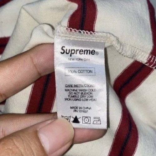 Supreme Supreme Classic Logo L/S Top SS15 Size US M / EU 48-50 / 2 - 5 Thumbnail