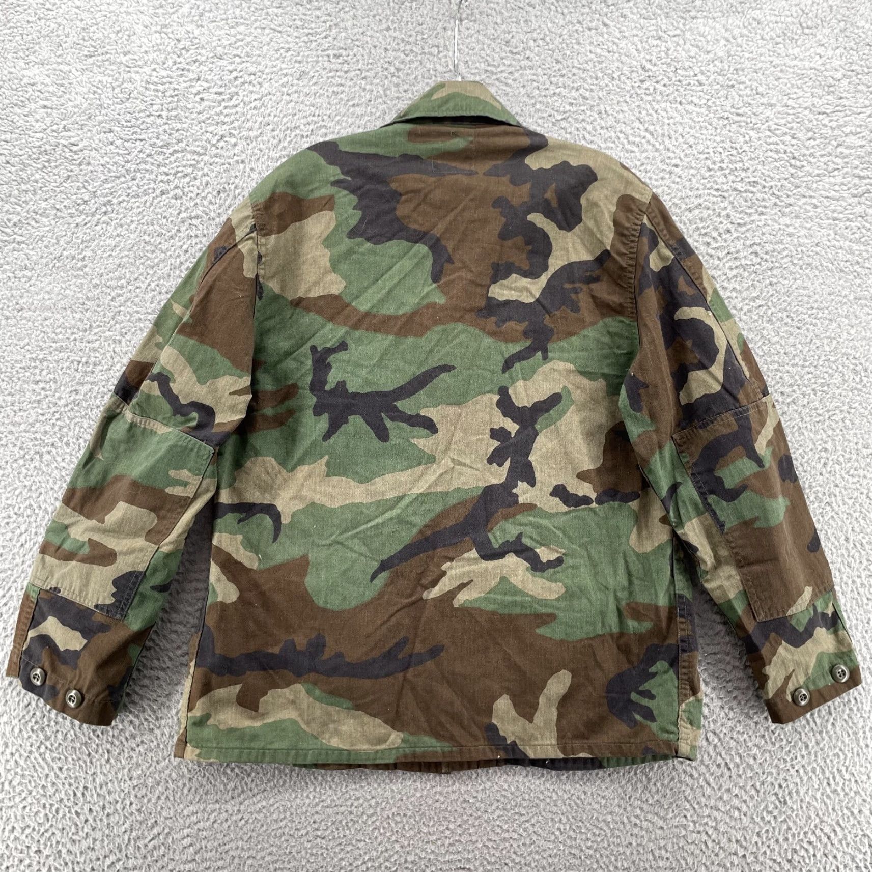 Vintage VINTAGE US Army Jacket Men's Camo Woodland Field Utility Barn Workwear Outdoor M Mens Size US M / EU 48-50 / 2 - 5 Thumbnail