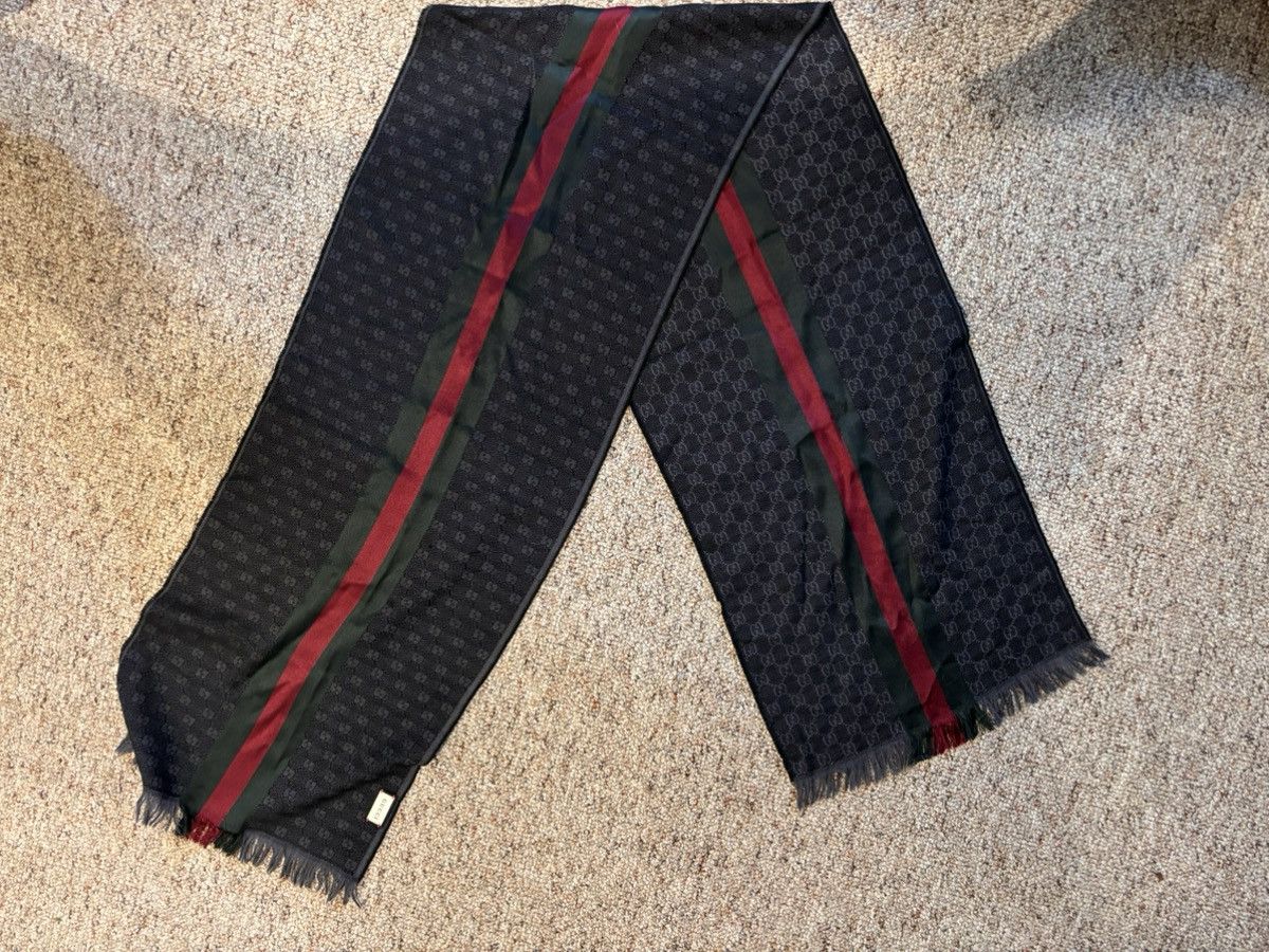 Gucci Gucci Sherry GG Scarf Size ONE SIZE - 3 Thumbnail