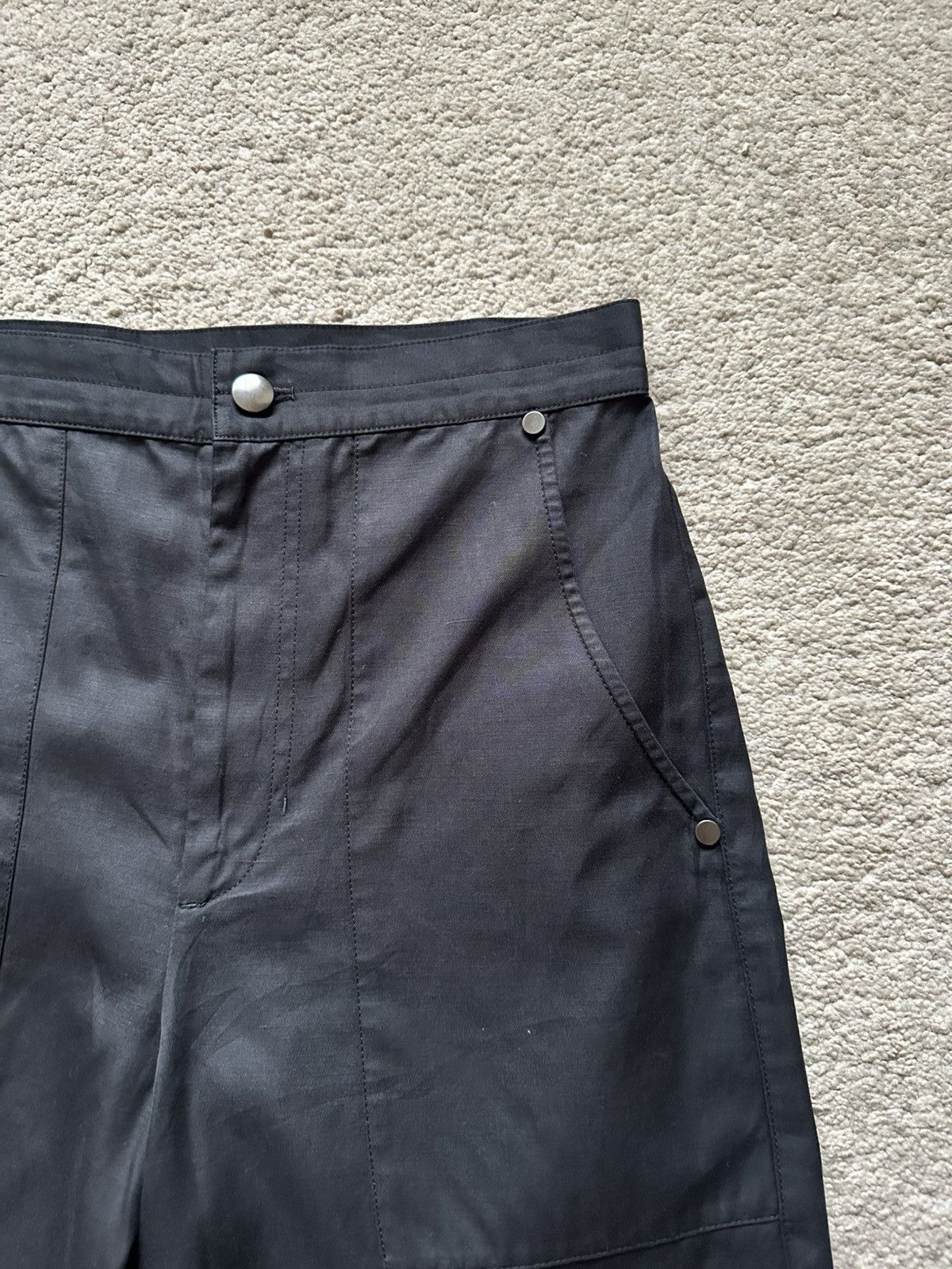 Helmut Lang SS2016 Helmut Lang Mix Linen Fatigue Ballon Pant Size US 29 - 5 Thumbnail