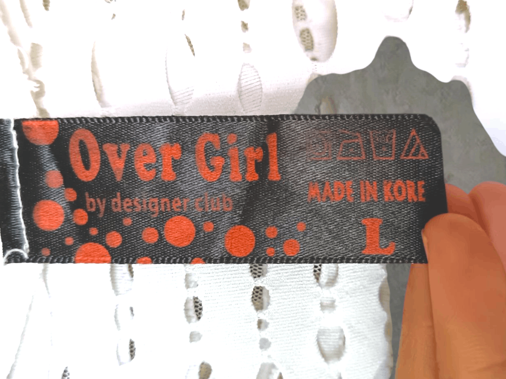 Other Distressed Shirt punk style OVER GIRL Mesh Zip Hoodie Size US L / EU 52-54 / 3 - 22 Thumbnail