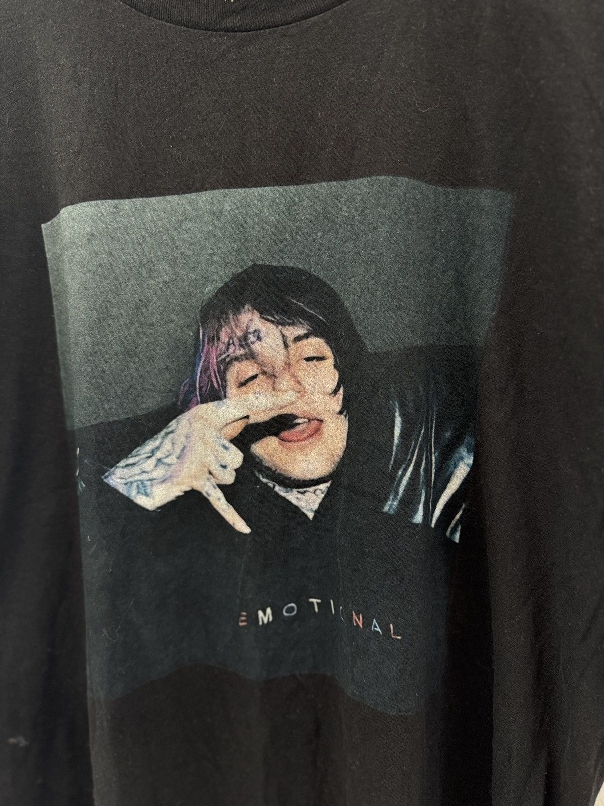 Rap Tees Very crazy Lil peep T-shirt Size US XL / EU 56 / 4 - 3 Thumbnail