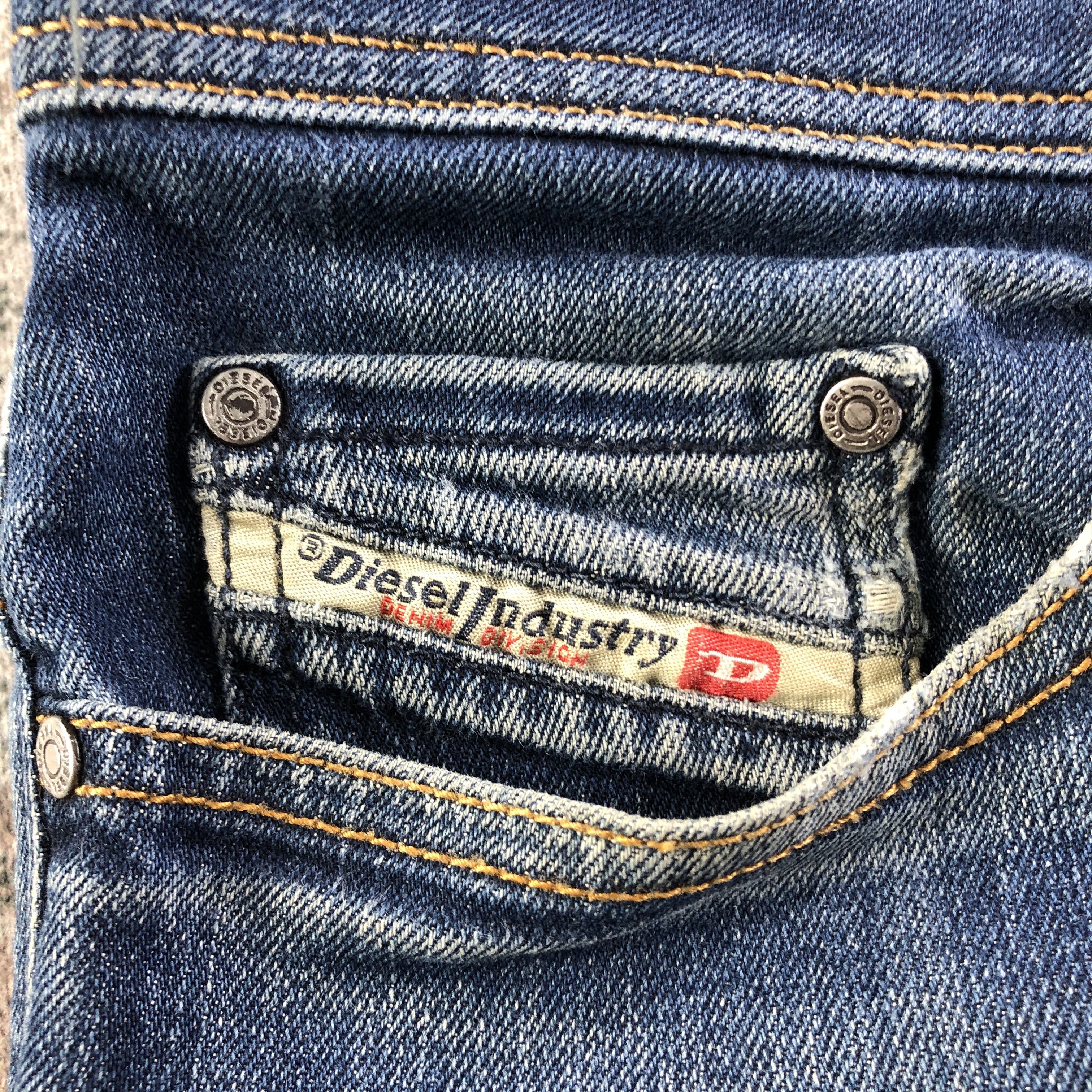 Diesel Diesel Safado Jeans Distressed Denim KJ2236 Size US 31 - 7 Thumbnail