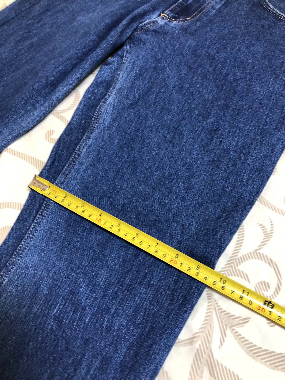 Levi's Vintage Levi’s 630 Straight Leg Jeans Classic Blue – 90s Y2K Size US 36 / EU 52 - 6 Thumbnail