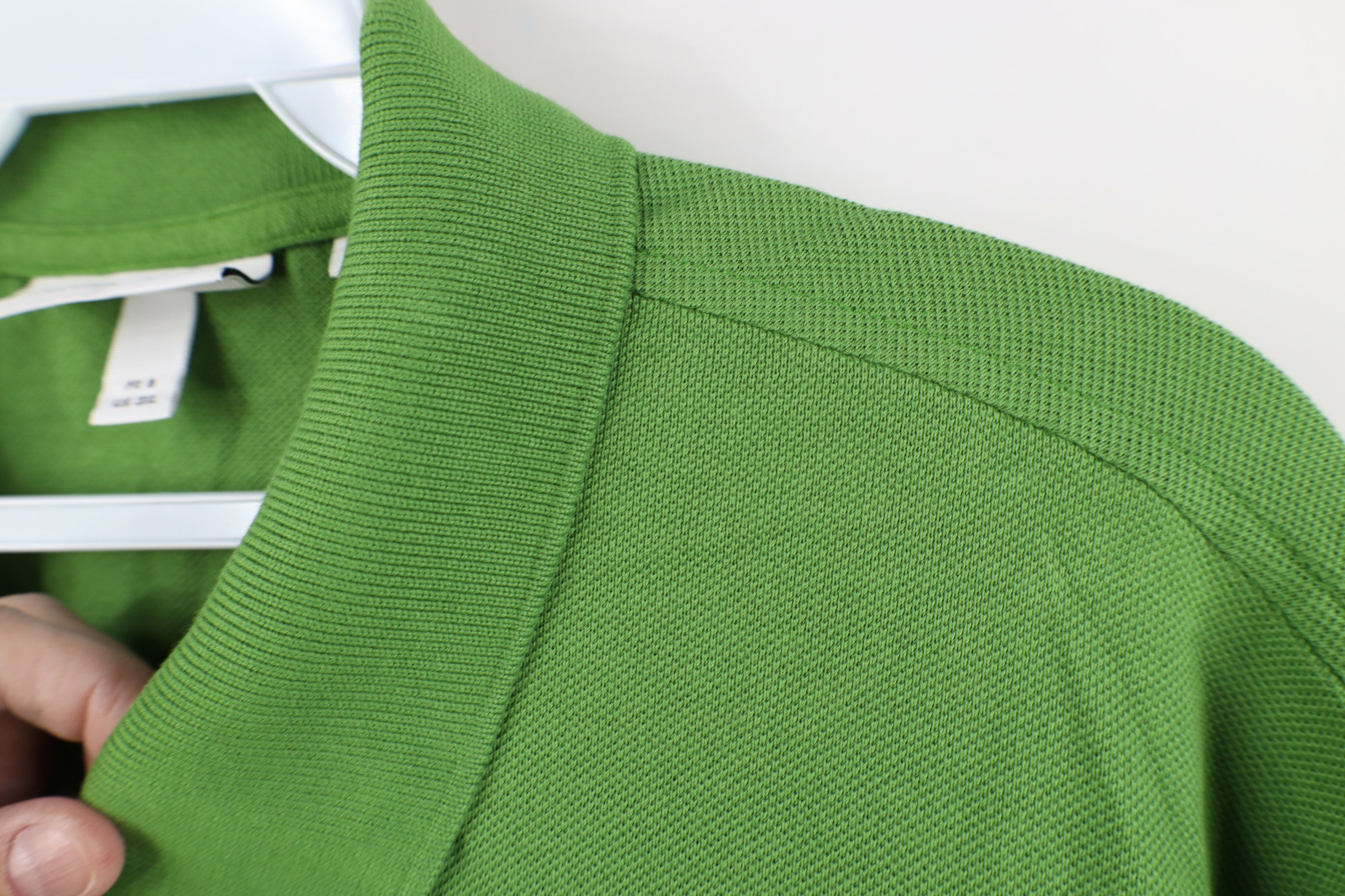 Lacoste Lacoste Classic Fit Croc Logo Collared Golf Polo Shirt Green Size US XXL / EU 58 / 5 - 9 Thumbnail