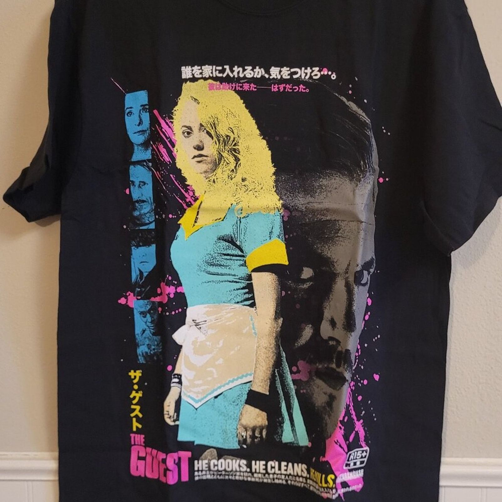 Rucking Fotten Rucking Fotten The Guest Cult Thriller Neon Movie T-Shirt L Size US L / EU 52-54 / 3 - 1 Thumbnail