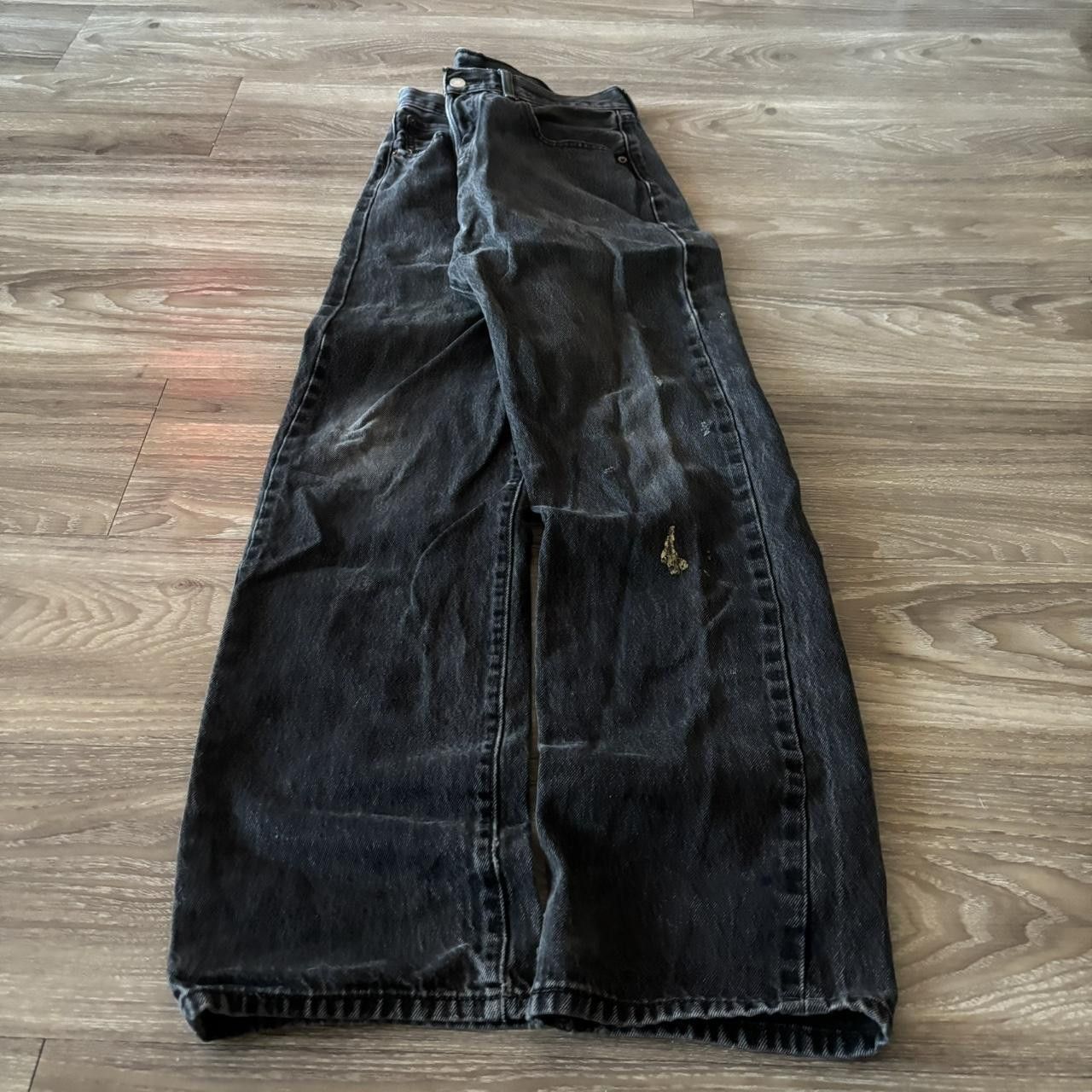 Levi's Crazy Vintage Y2K/2000s Grunge Black Levis 501 Denim Jeans! 31x32 Size US 31 - 3 Thumbnail