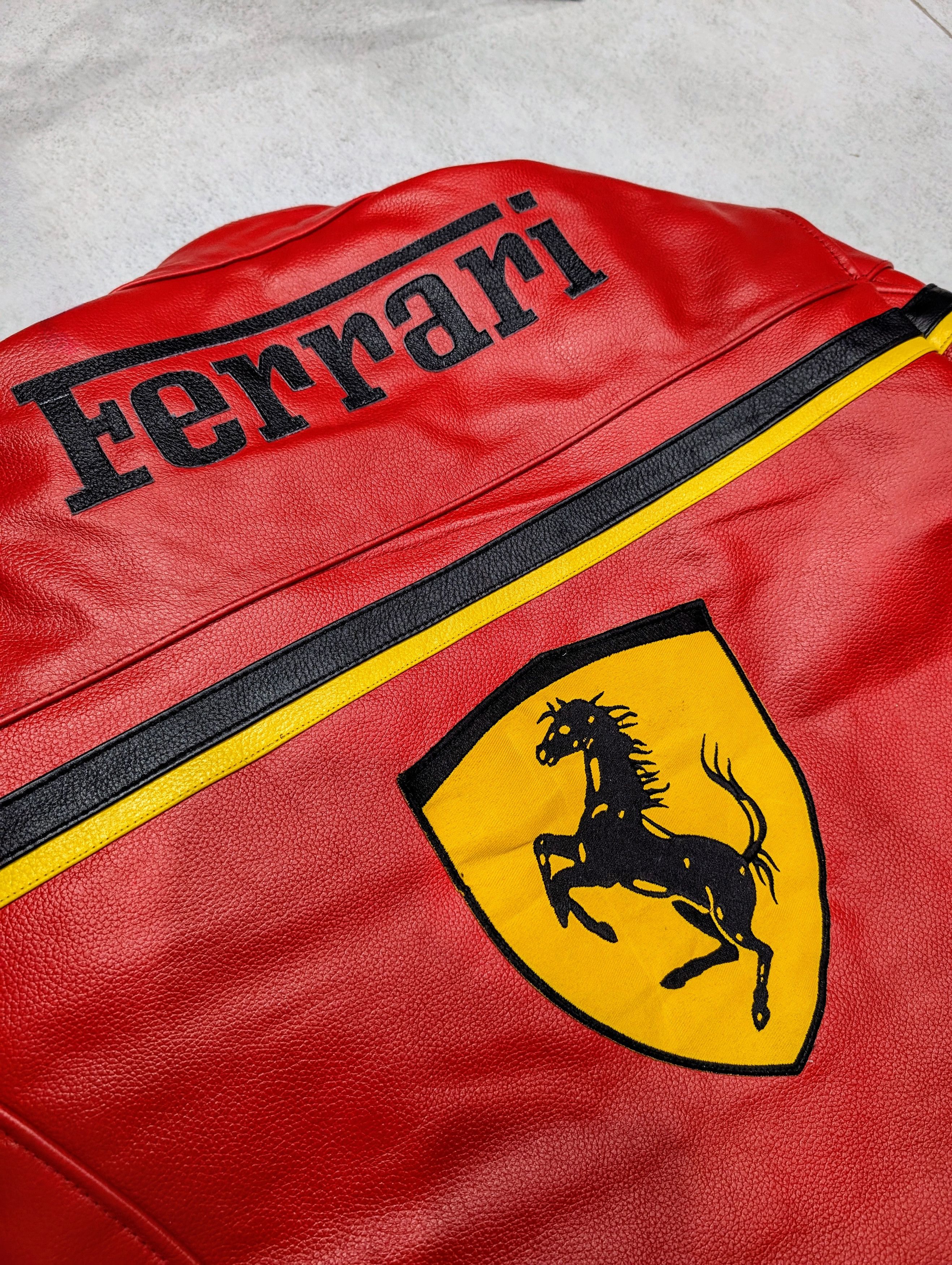 Ferrari Ferrari Racing Leather Jacket F1 Racing Size US L / EU 52-54 / 3 - 5 Thumbnail