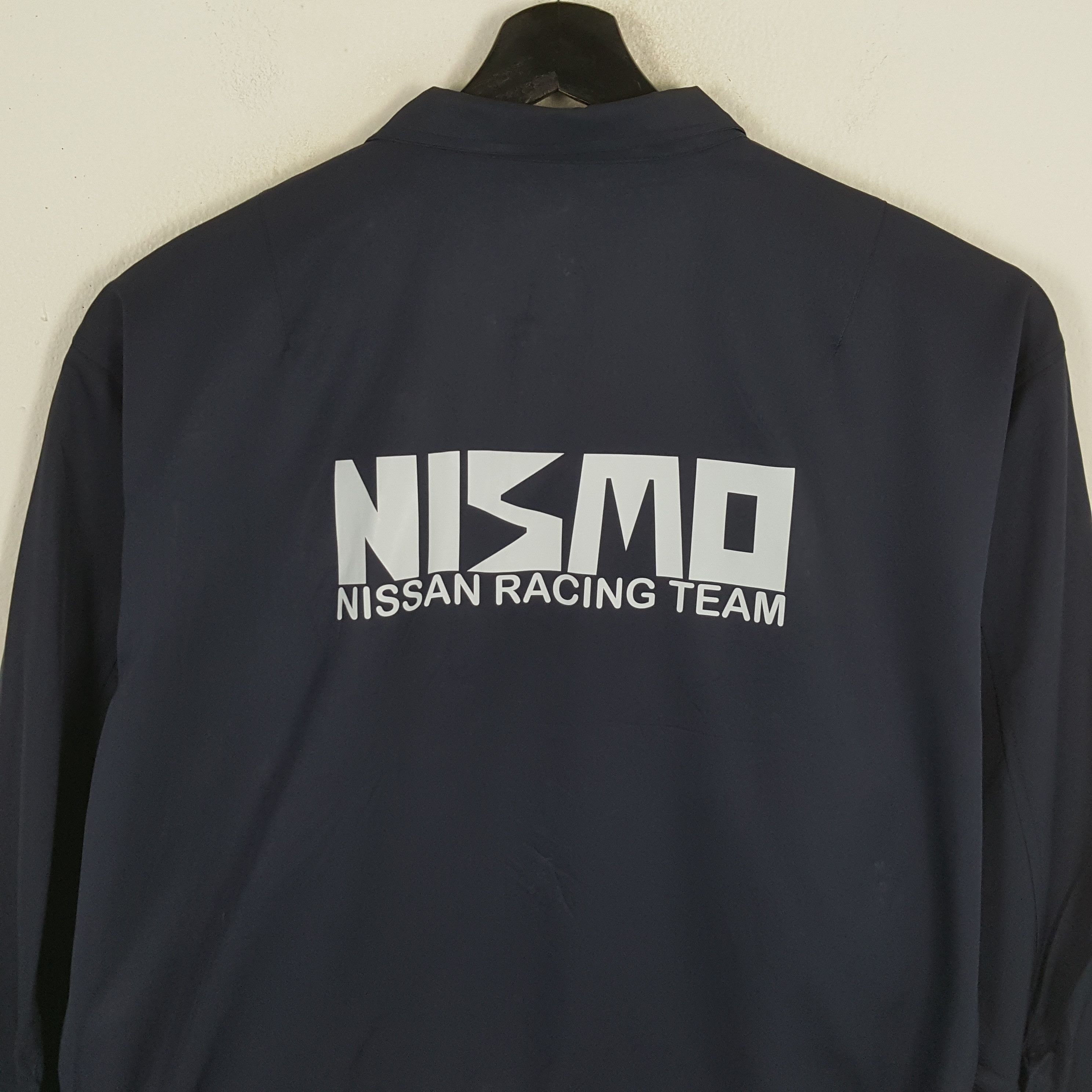 Japanese Brand × Vintage Nismo Nissan Racing Team Custom Art Shell Jacket Size US XL / EU 56 / 4 - 2 Thumbnail