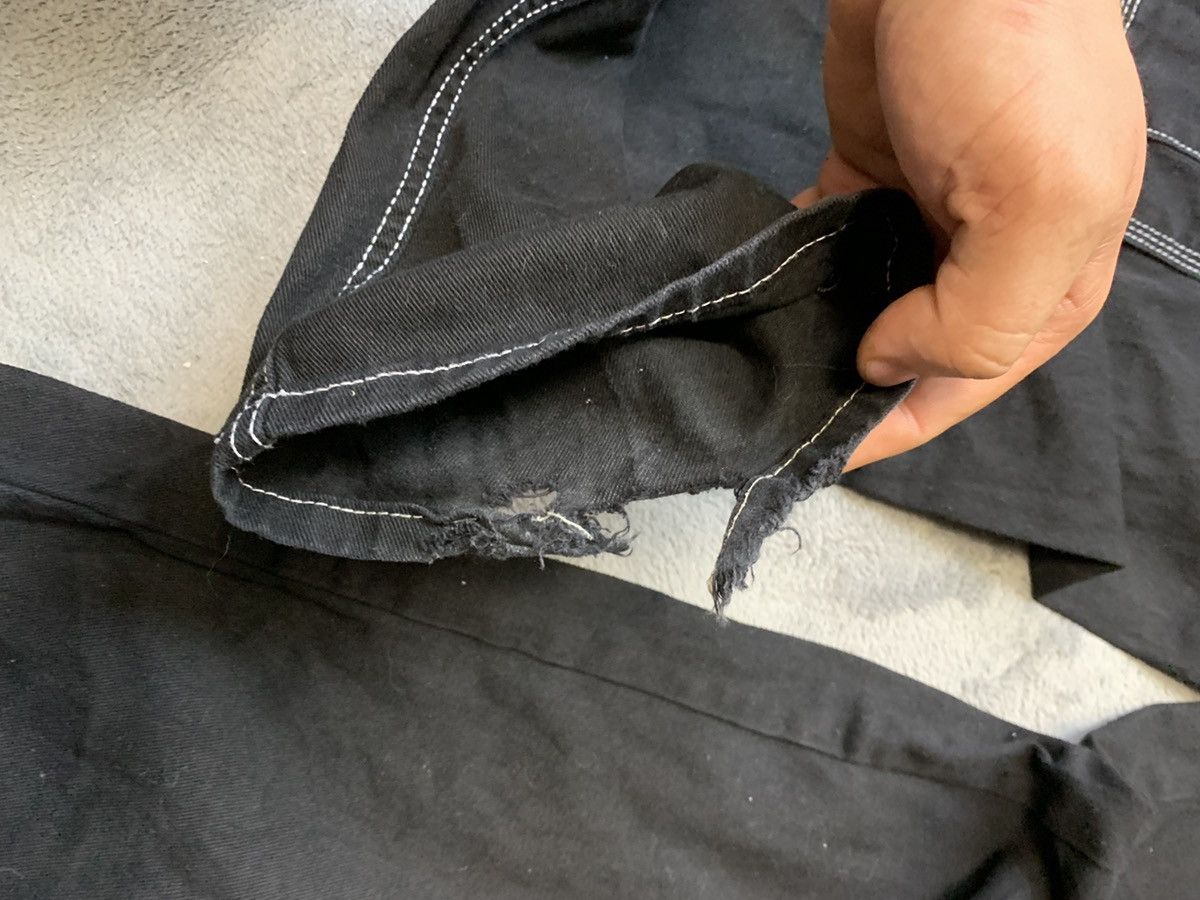 Japanese Brand × Vintage Vintage Japanese Wake Jeans Rep Skater Black Pants Size US 32 / EU 48 - 5 Thumbnail