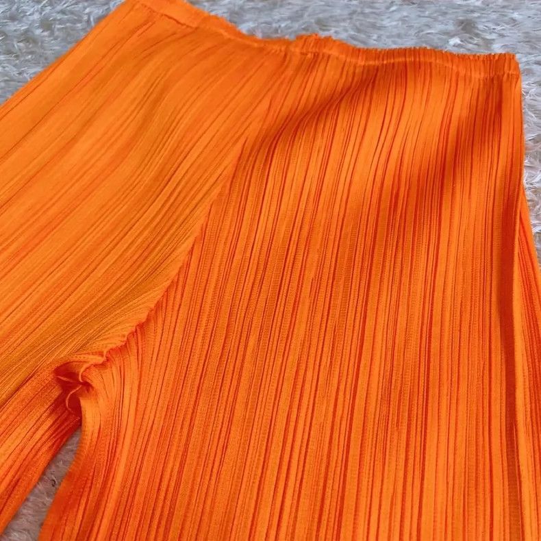 Issey Miyake issey miyake size:2 Orange casual pants 2506-Nextarrow Size 31" - 9 Thumbnail