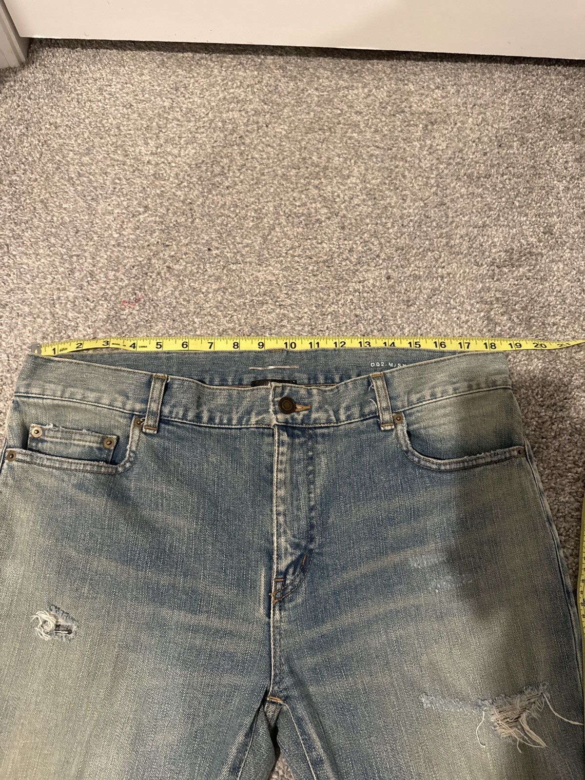 Saint Laurent Paris × Yves Saint Laurent Saint Laurent denim Size US 33 - 6 Thumbnail