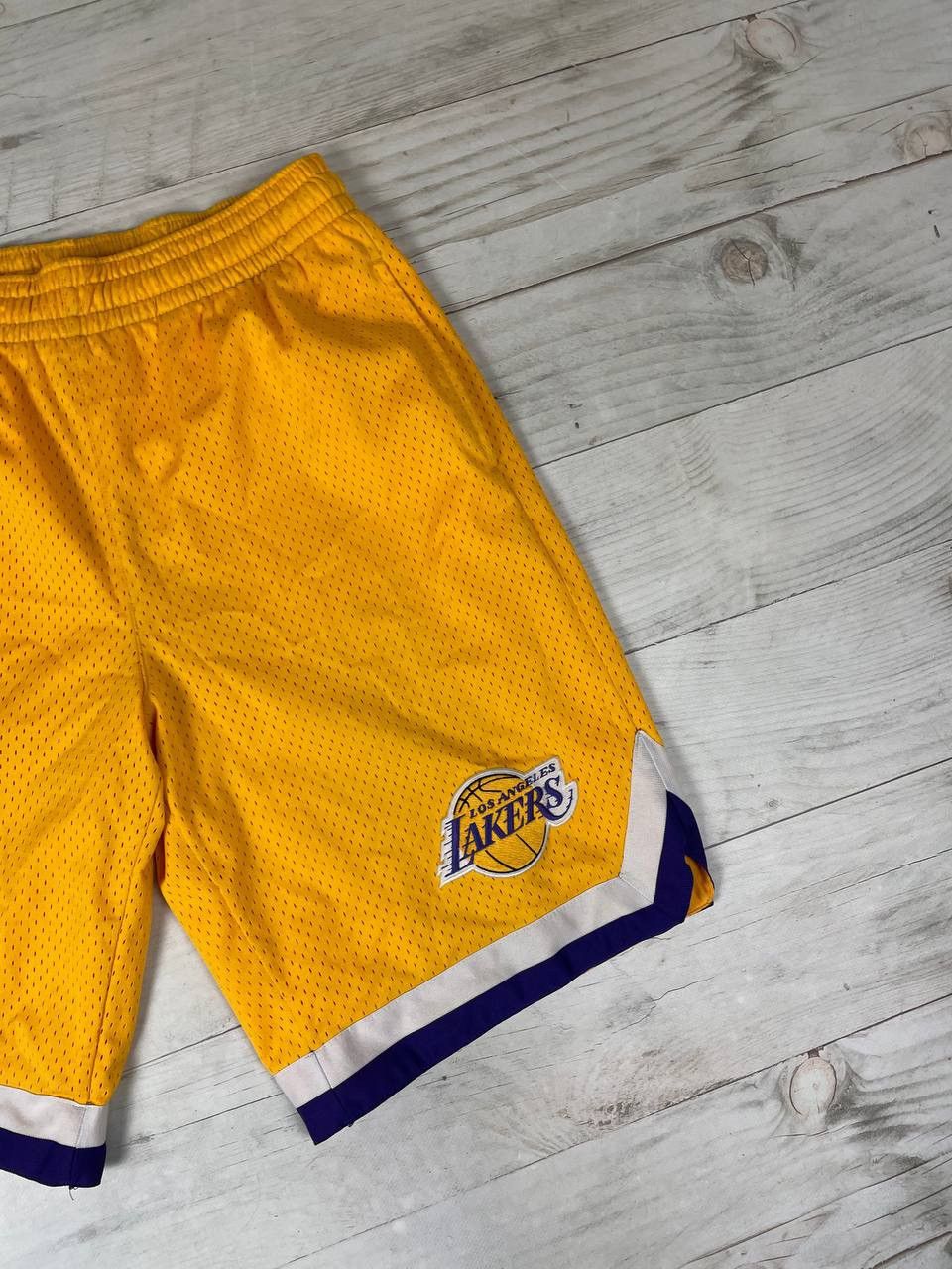 Adidas Adidas Los Angeles Lakers NBA Basketball Shorts Size US 36 / EU 52 - 4 Thumbnail