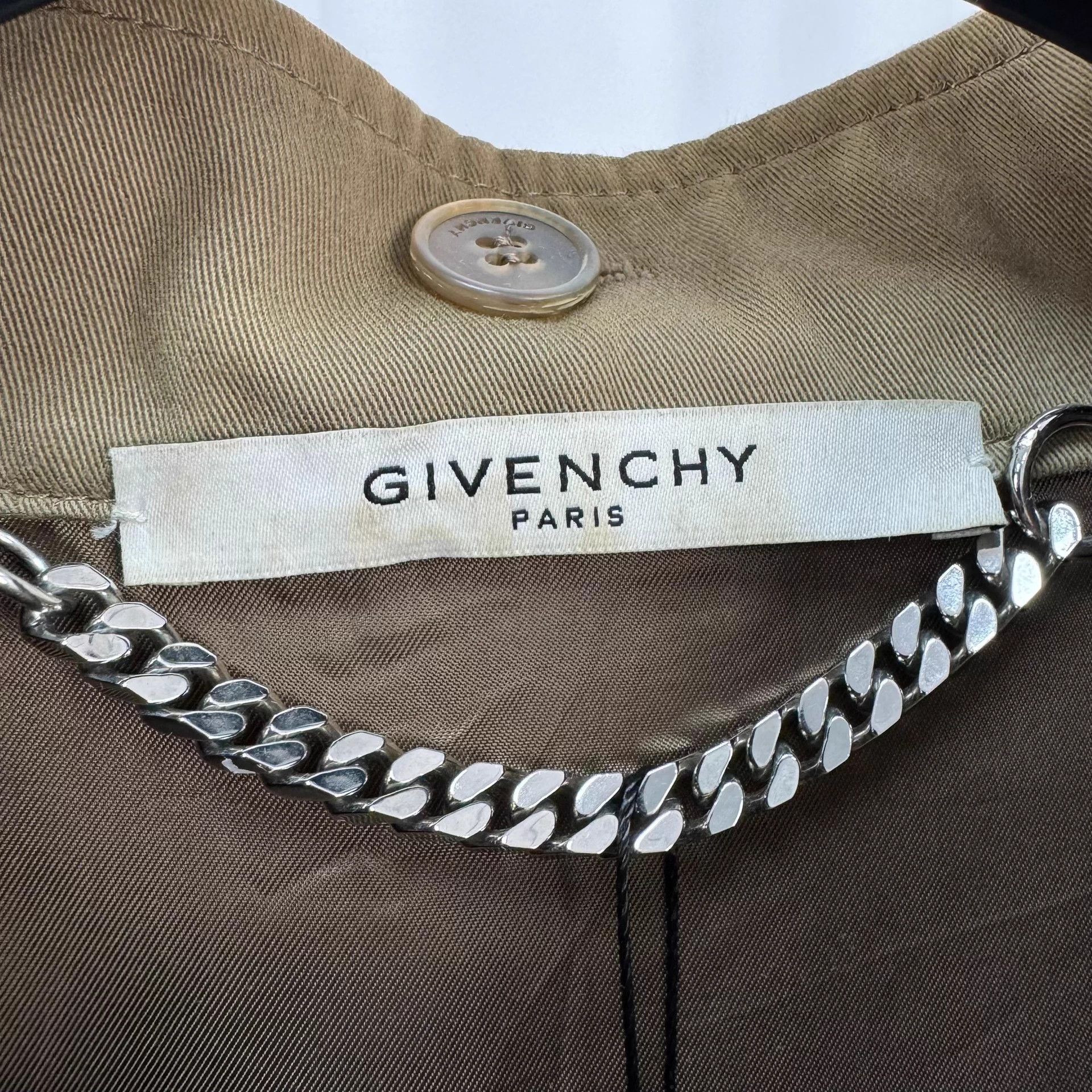 Givenchy Givenchy All-Seeing Eye embroidered overcoat 48 98 New Size US M / EU 48-50 / 2 - 5 Thumbnail