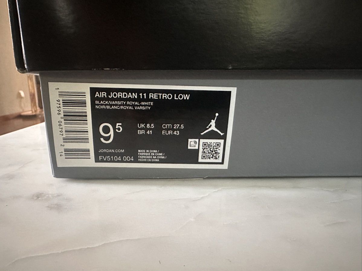 Jordan Brand Jordan 11 Low rétro Space Jam Size US 9.5 / EU 42-43 - 7 Thumbnail
