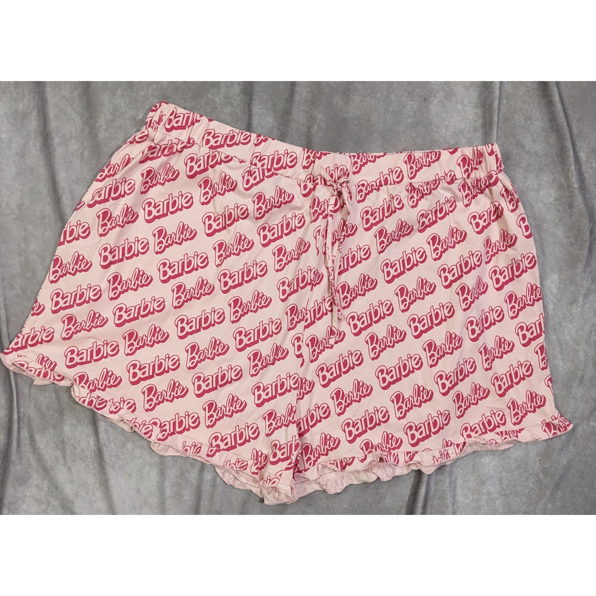 Other Barbie X Skinnydip Pink Lounge/Pajama Shorts Size 39" - 4 Thumbnail