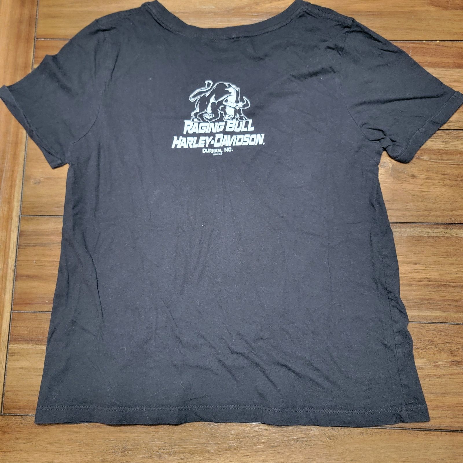 Harley Davidson Harley-Davidson Tee "Raging Bull HD Durham, NC" - Adult Med Size M / US 6-8 / IT 42-44 - 3 Thumbnail