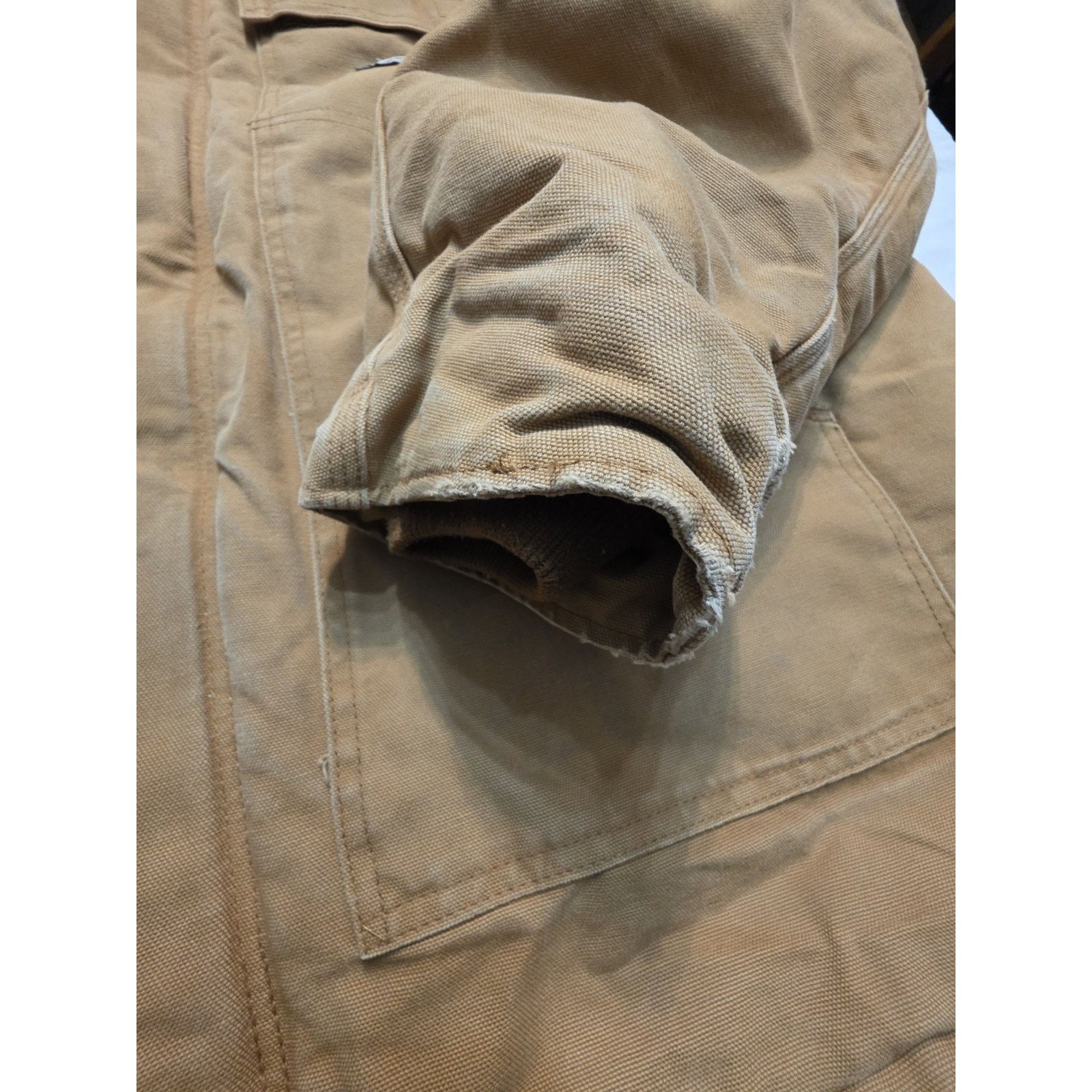 Carhartt Vintage Mens Carhartt C03 Tan Arctic Quilt Lined Canvas Size US XXL / EU 58 / 5 - 5 Thumbnail