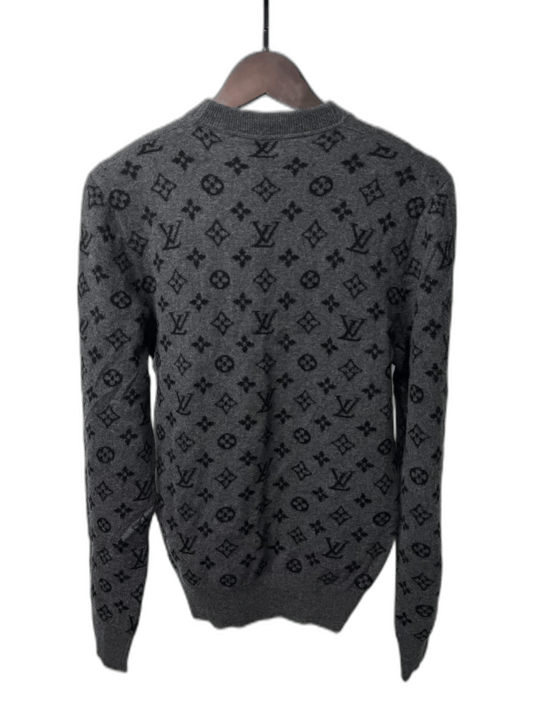 Louis Vuitton Louis Vuitton Gray Cashmere Sweater -2505 Size US XS / EU 42 / 0 - 1 Thumbnail