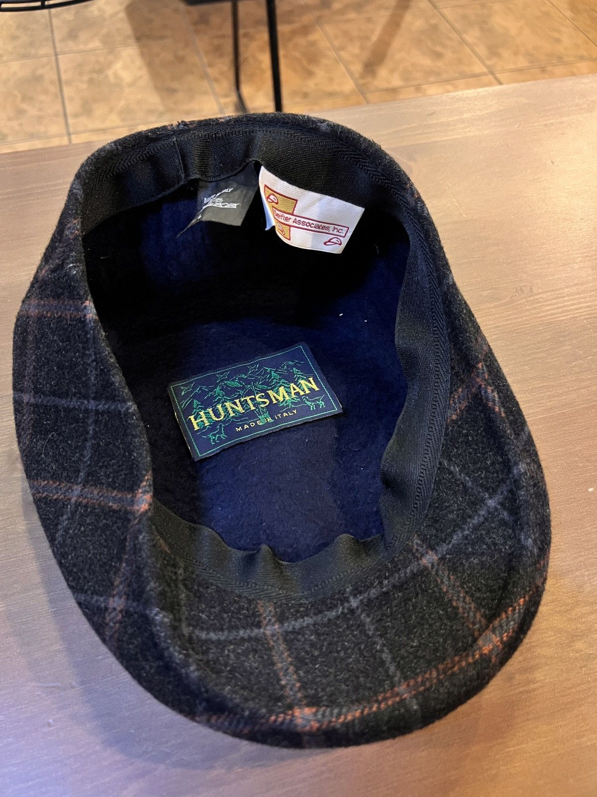 Designer Huntsman Flat Cap Size ONE SIZE - 5 Thumbnail