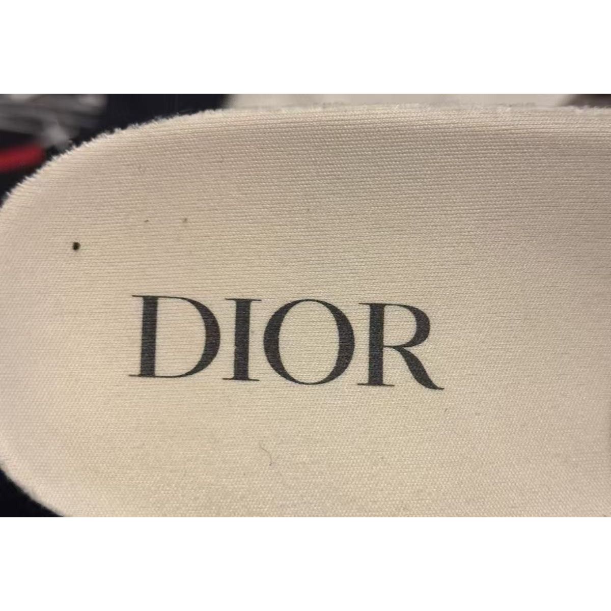 Dior Dior Mens B23 Black & White Oblique High-Top Sneakers Size 4 Size US 8.5 / EU 41-42 - 7 Thumbnail