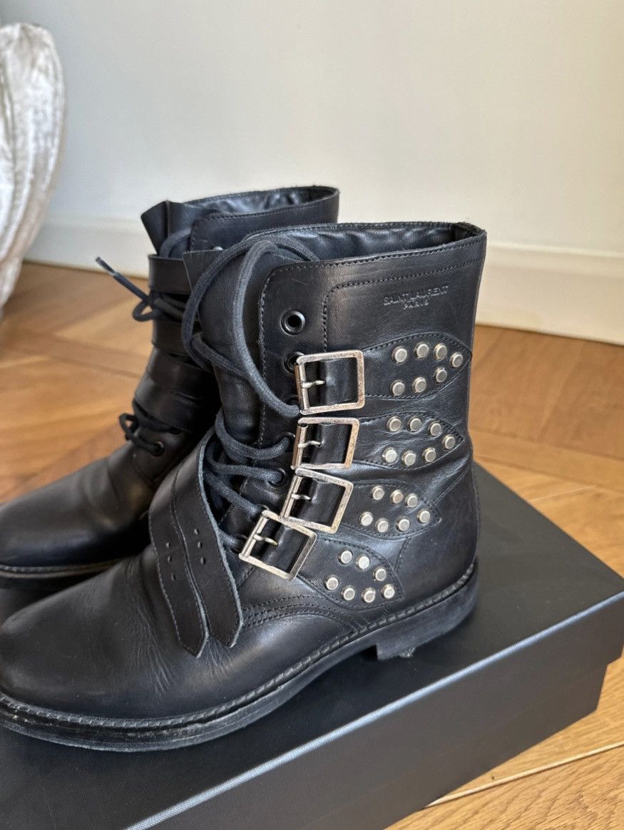 Saint Laurent Paris Saint Laurent leather boots Size US 7 / IT 37 - 4 Thumbnail