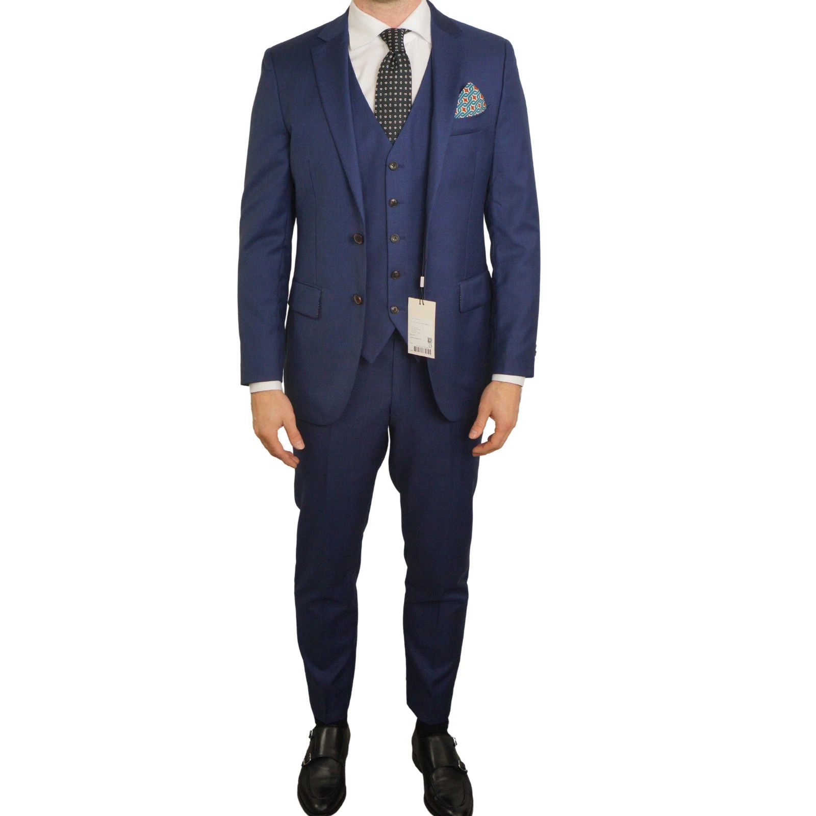 Suitsupply Men Suitsupply 3 Piece Suit La Spalla Vitale Barberis US36 Size 36R - 1 Thumbnail