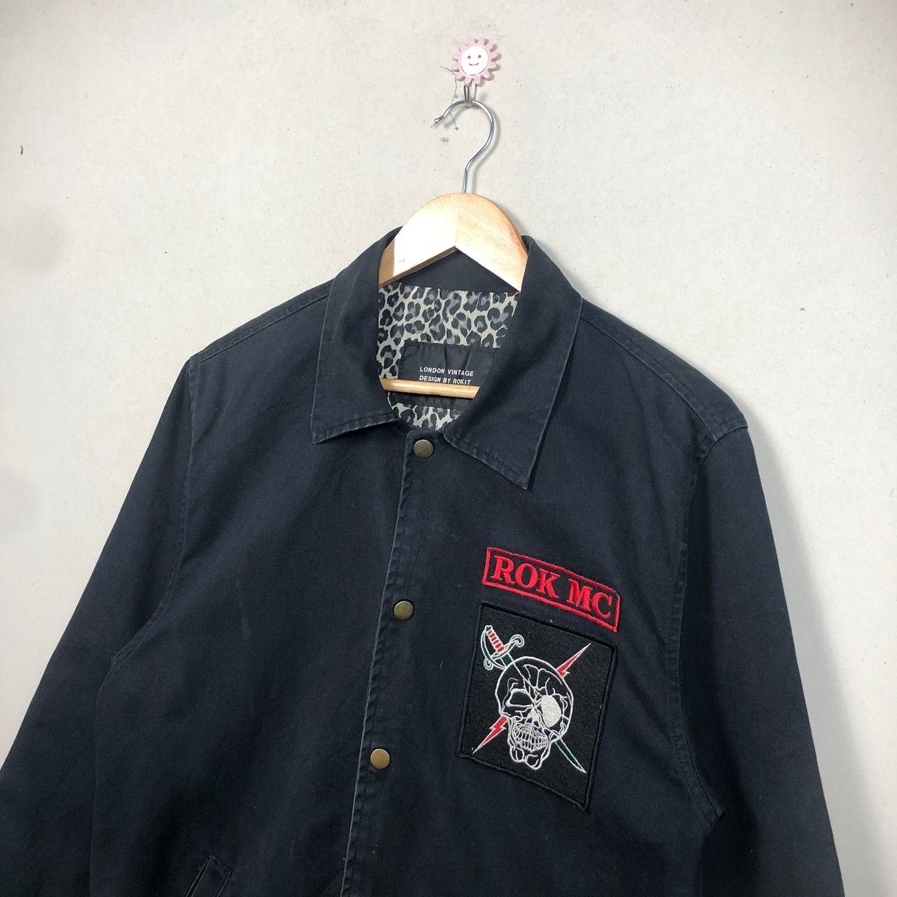 Rokit × Vintage Crazy London Vintage Design by Rokit Varsity Stadium Jacket Size US M / EU 48-50 / 2 - 4 Thumbnail
